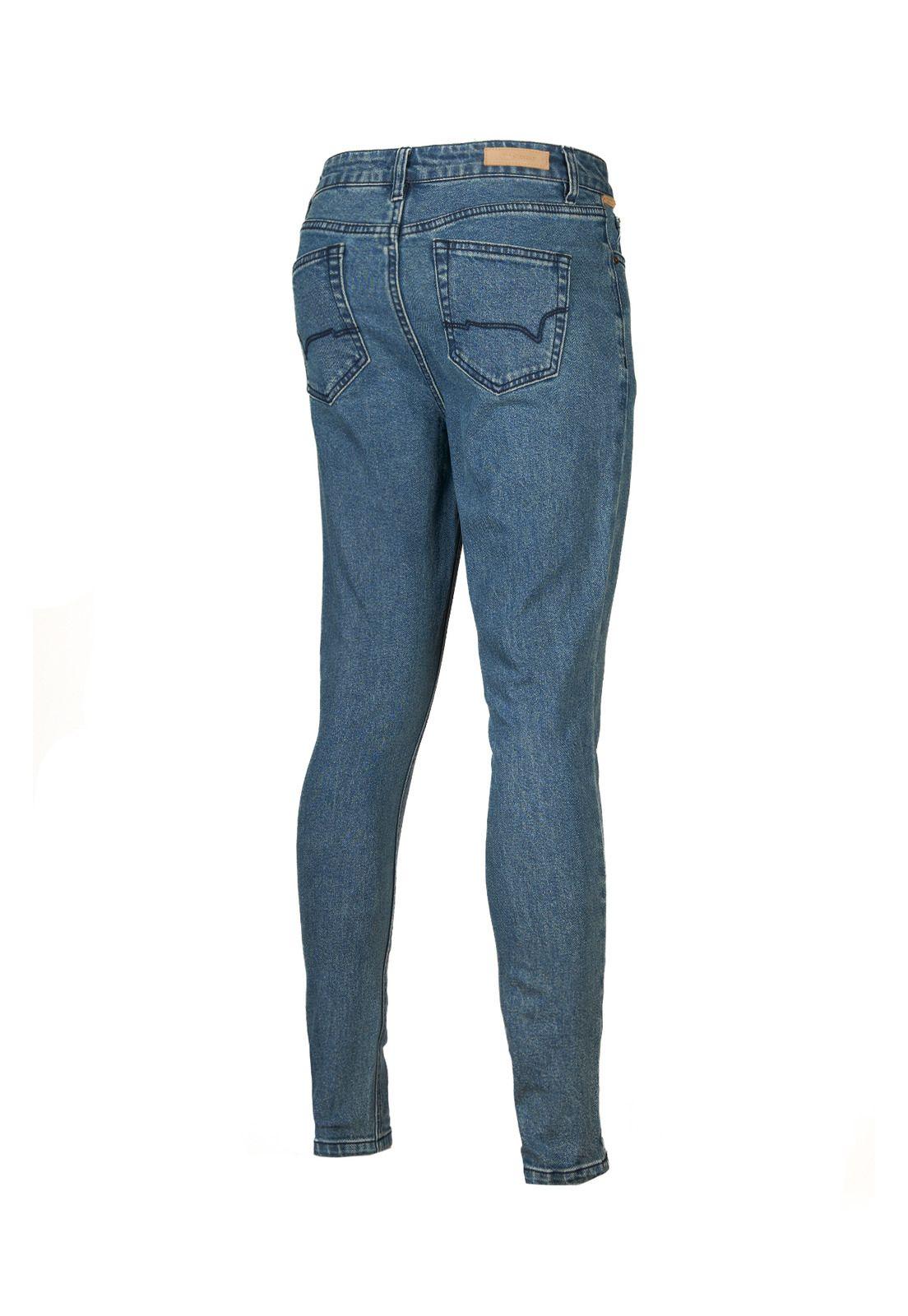 Jeans Algodón Orgánico Mujer Macao Azul-1