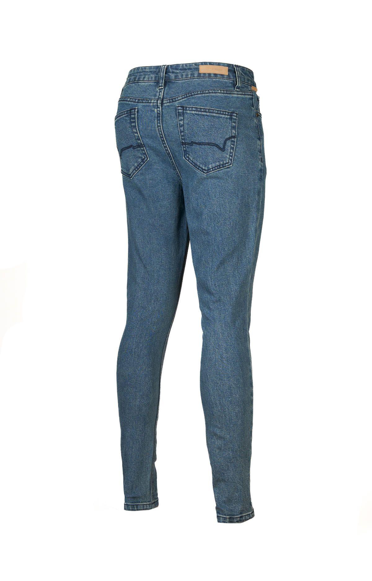 Jeans Algodón Orgánico Mujer Macao Azul-1
