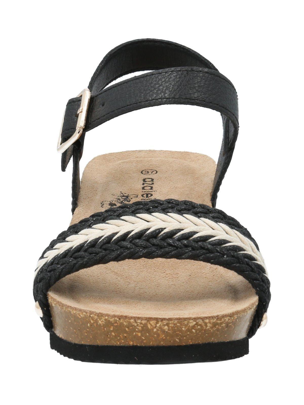 Sandalia Mujer Candida Negro-3