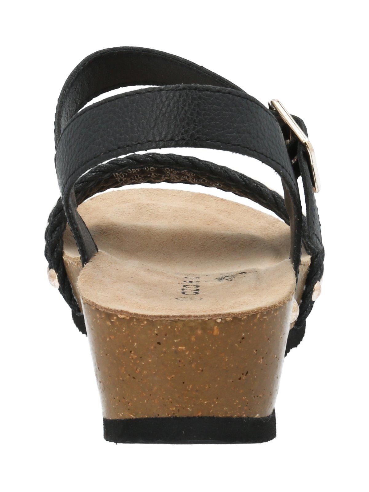 Sandalia Mujer Candida Negro-6