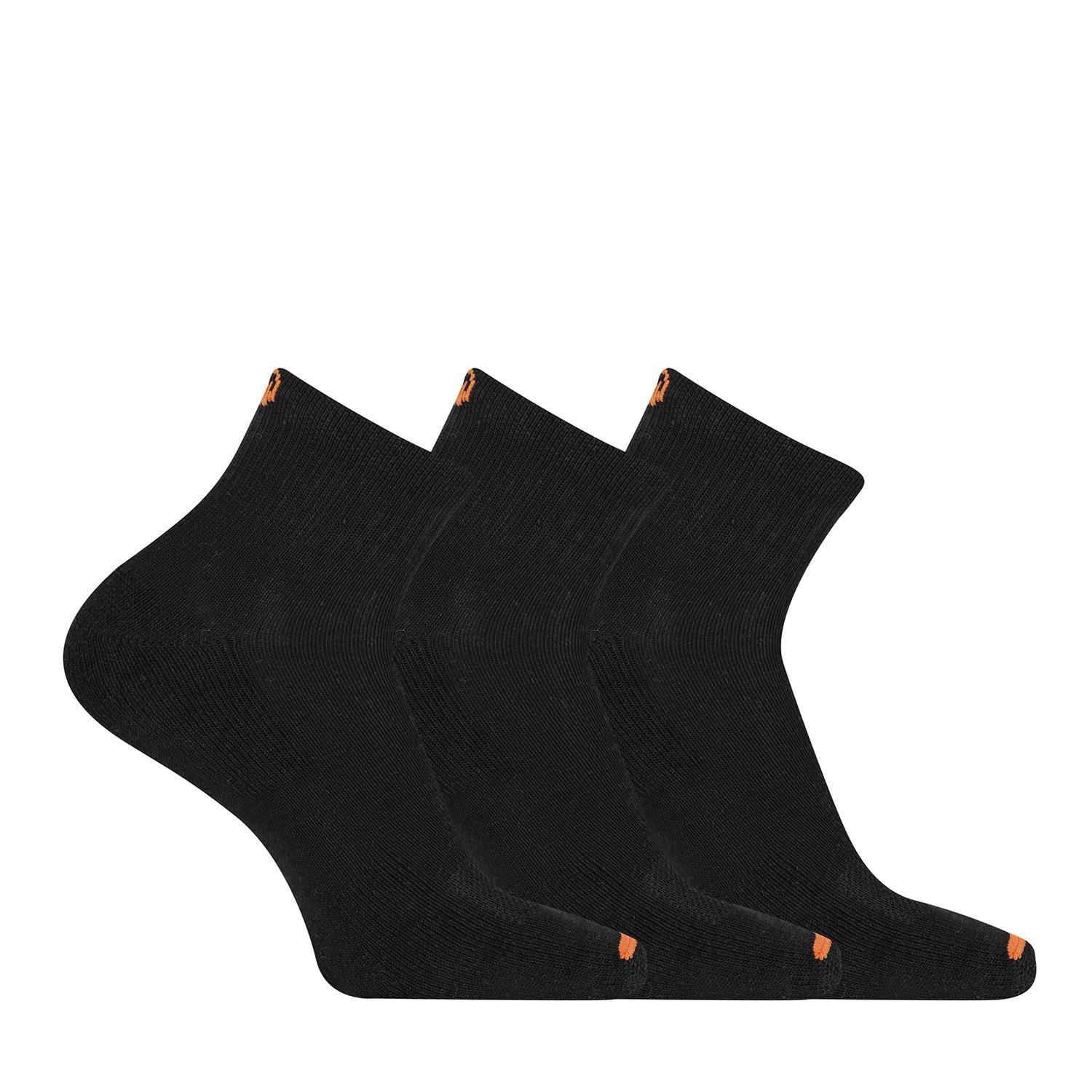 Calcetin Outdoor Access Cotton Quarte Negro Unisex-0