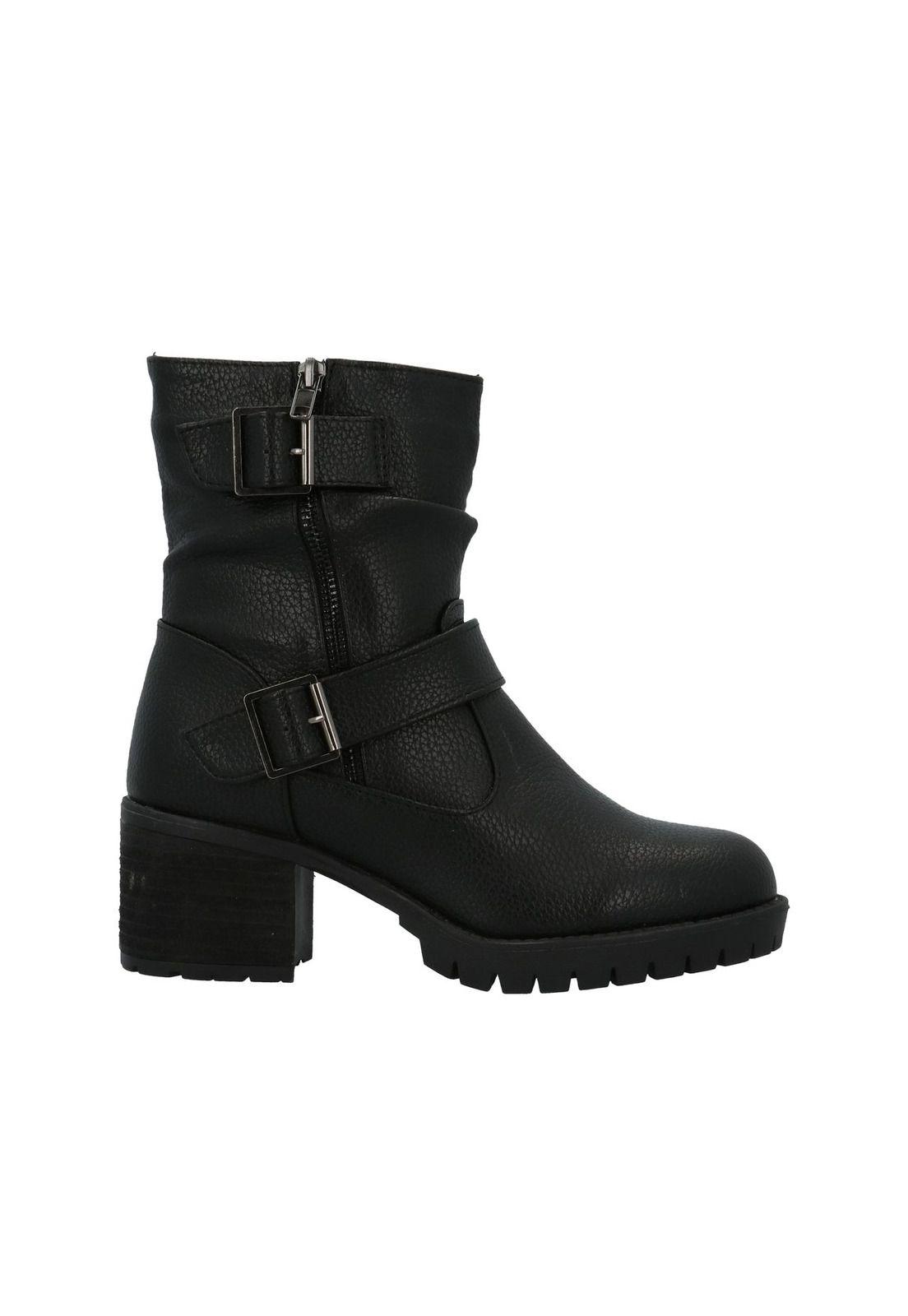 Botín Marcella Negro-1