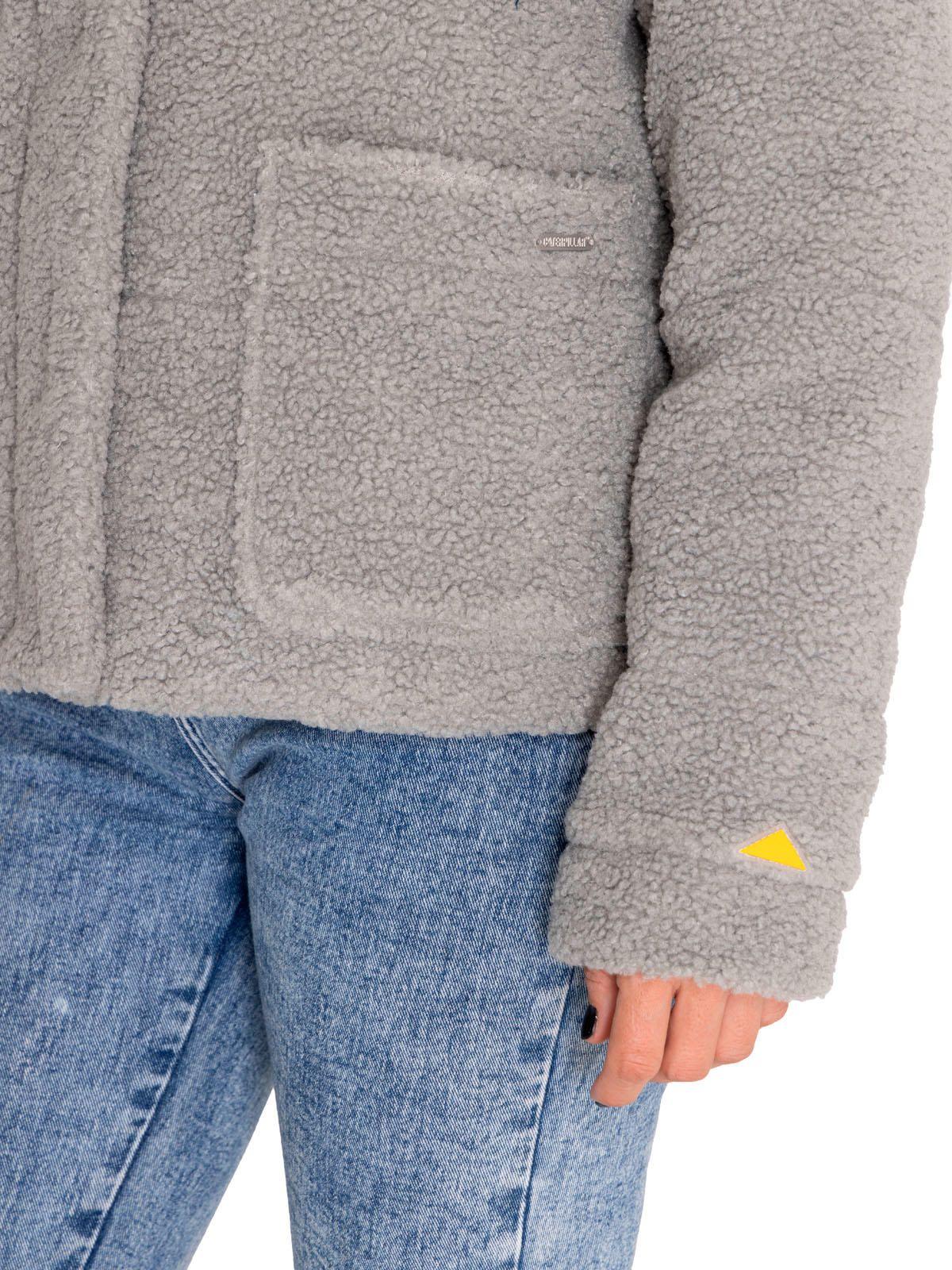 Polar Mujer Insulated Full Zip Teddy Gris-5