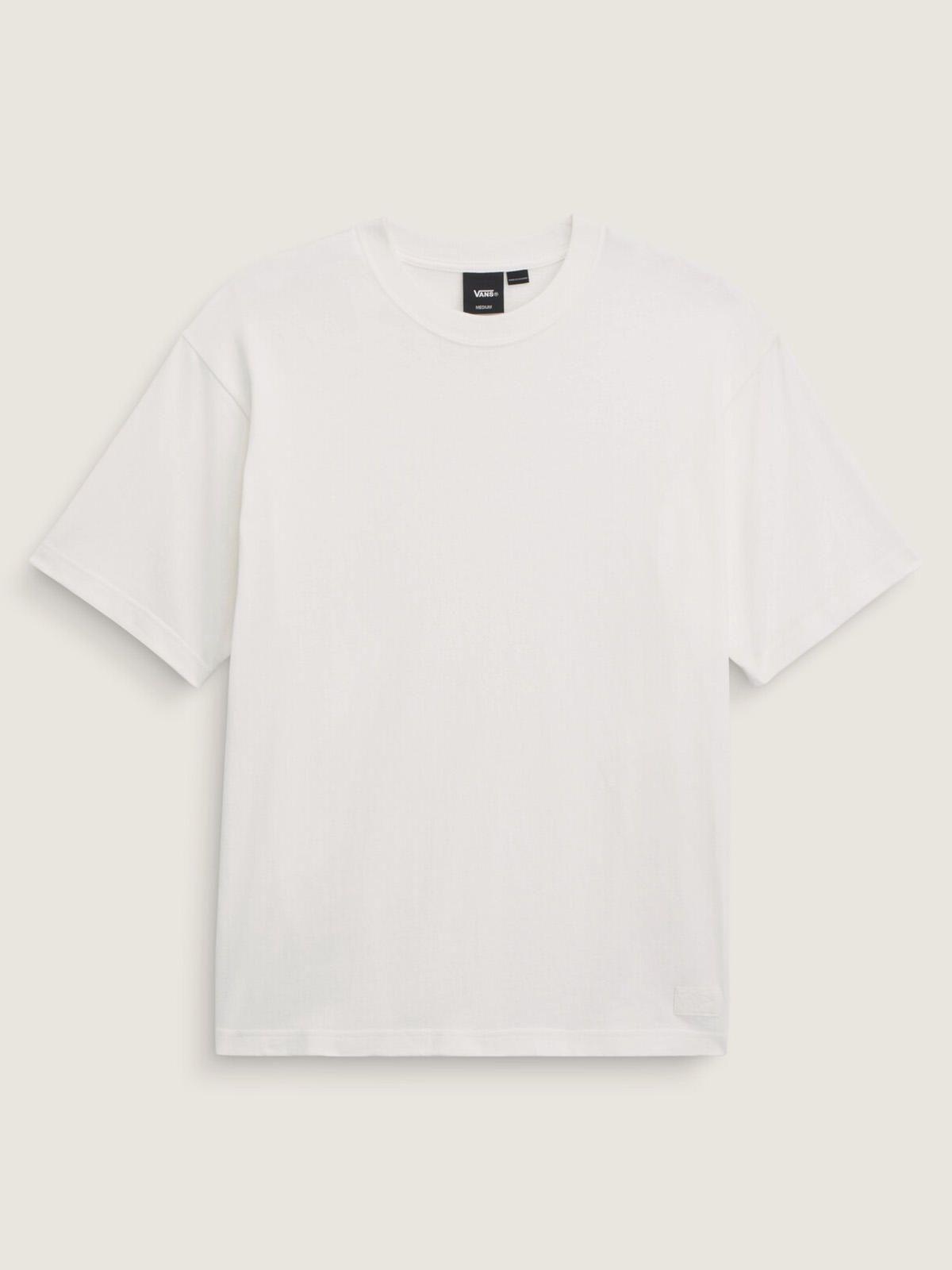Polera M/C Hombre Loose Fit Tshirt Blanco-4