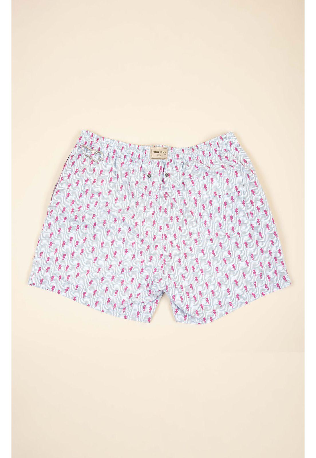 Traje de Baño Hombre Izam Azul Claro-1