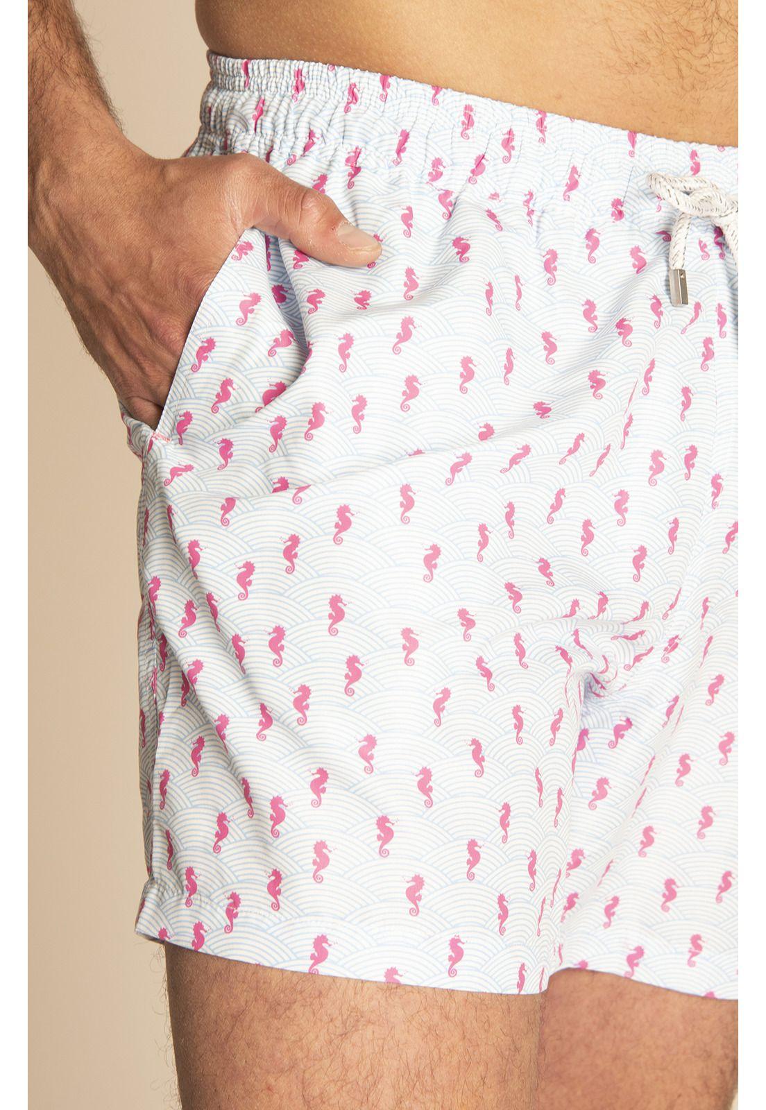 Traje de Baño Hombre Izam Azul Claro-3