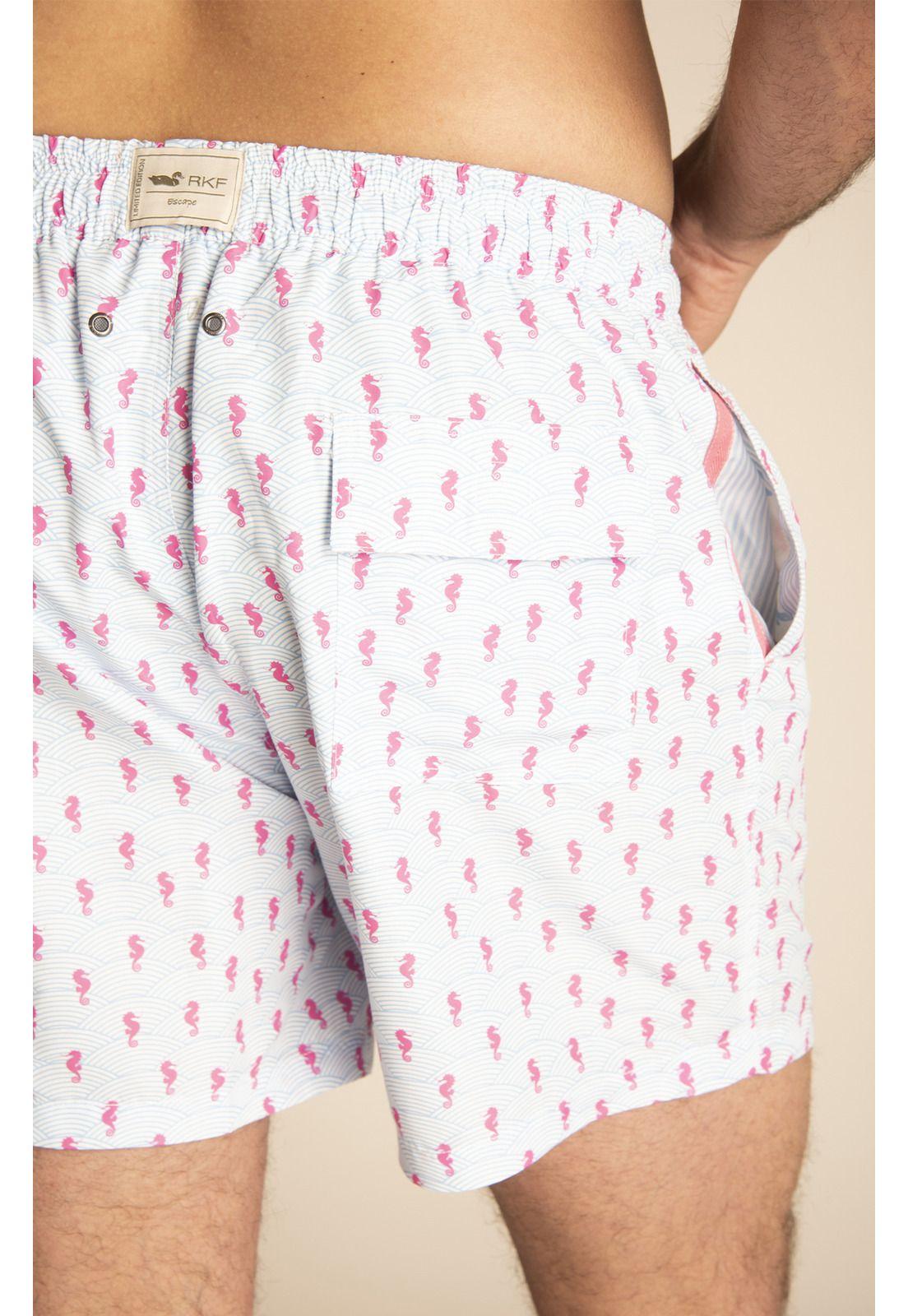 Traje de Baño Hombre Izam Azul Claro-5