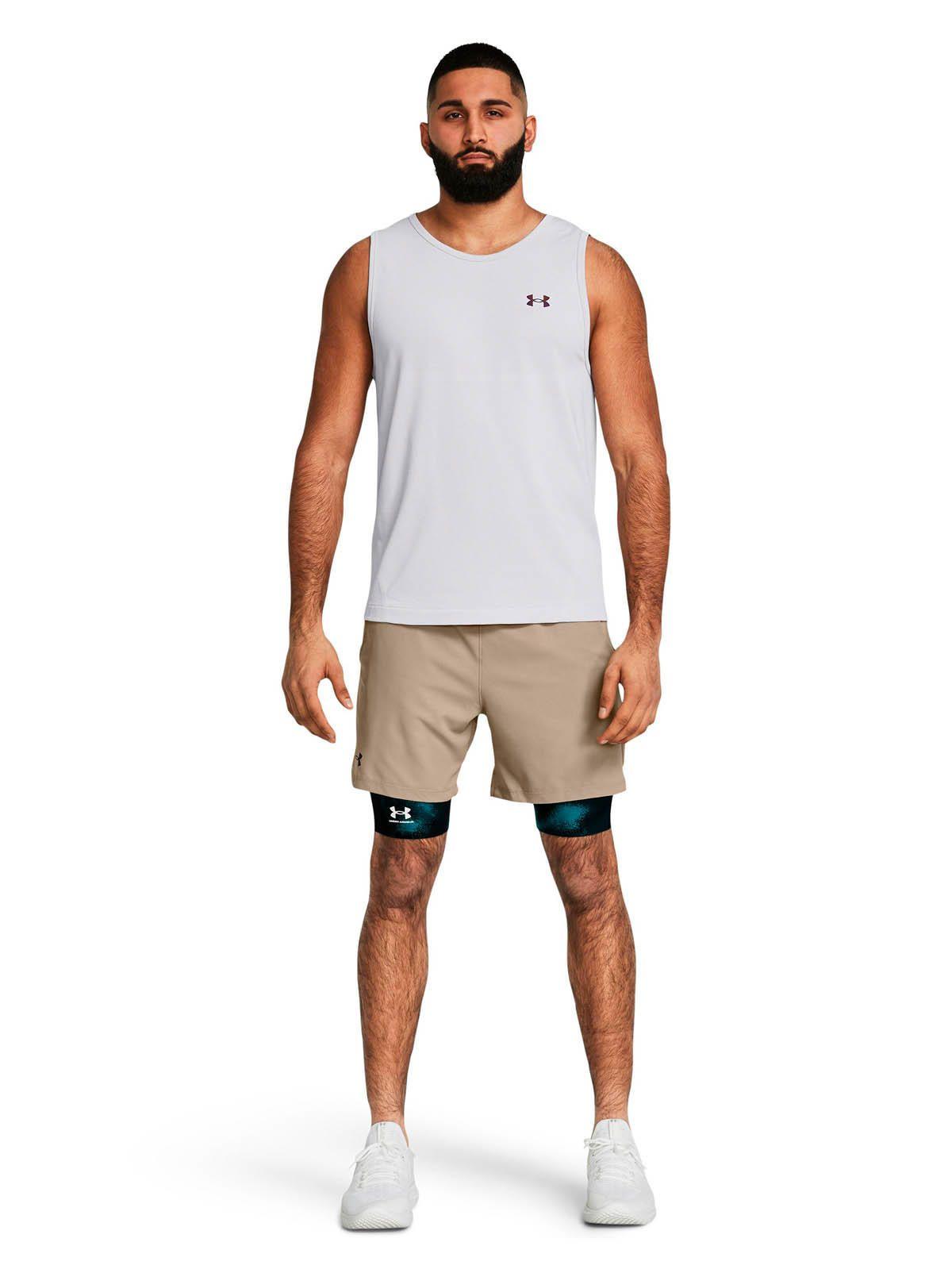 Short Training para hombre Vanish Woven 6" cafe -5