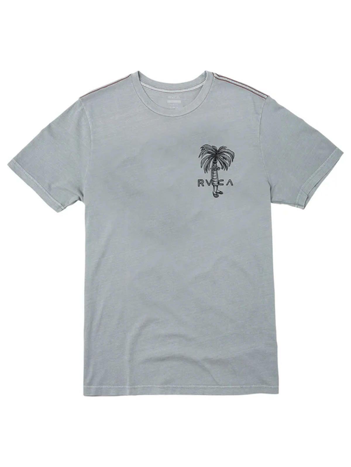 Polera manga corta Hombre Pommier Palms Gris-0