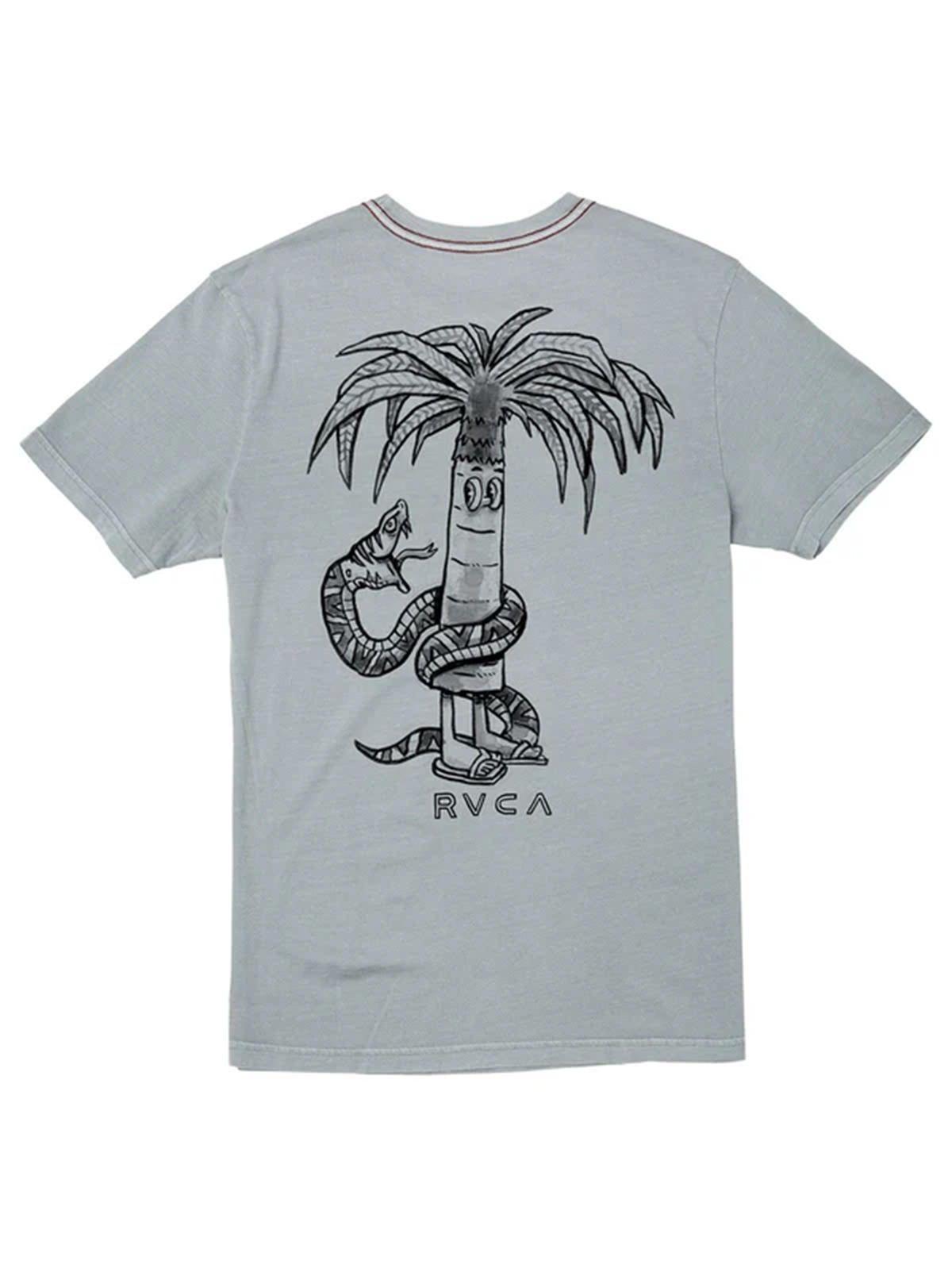 Polera manga corta Hombre Pommier Palms Gris-1