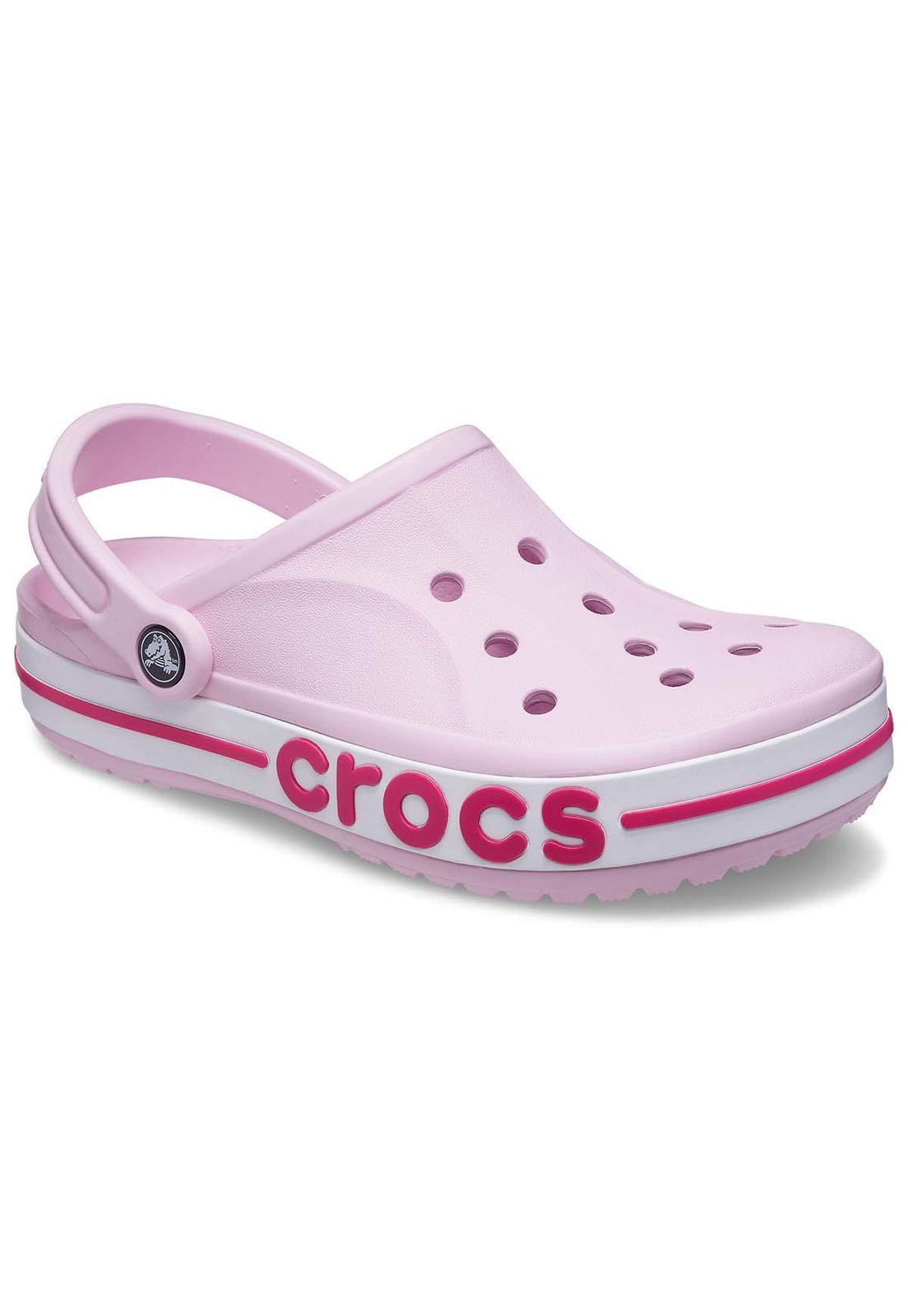 Zueco Crocs Unisex Classic Crocband Rosado-5