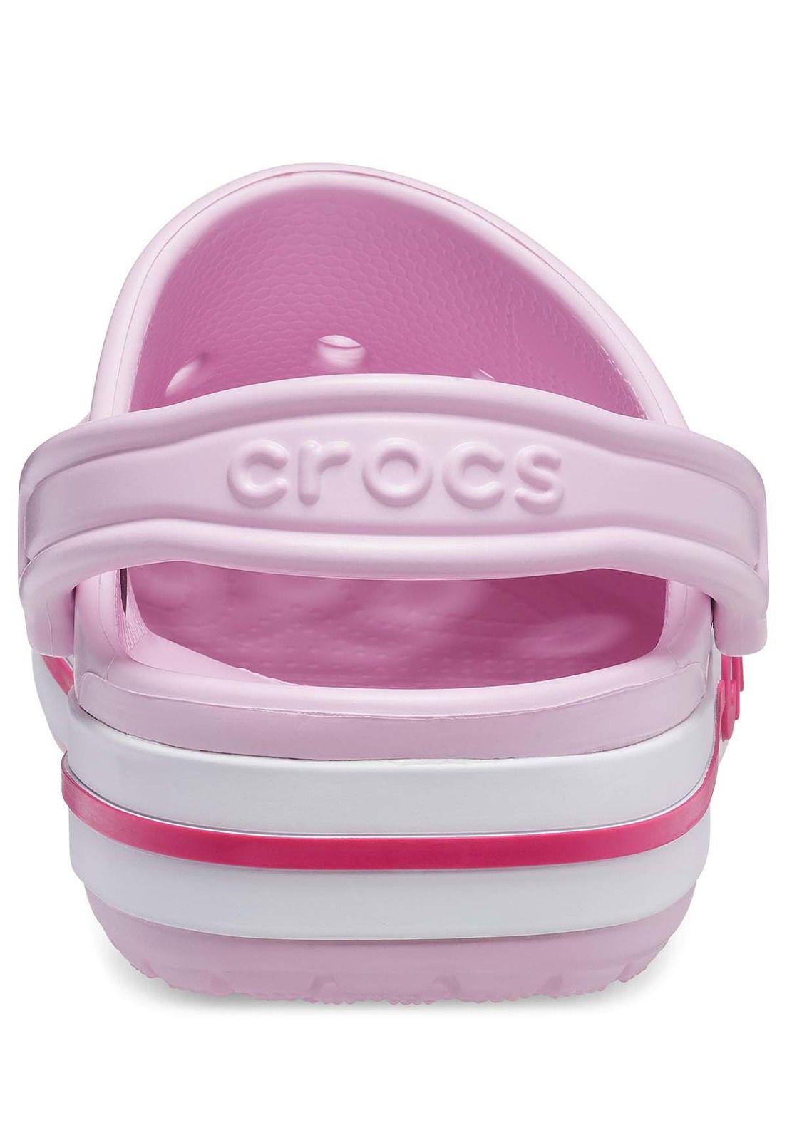 Zueco Crocs Unisex Classic Crocband Rosado-6