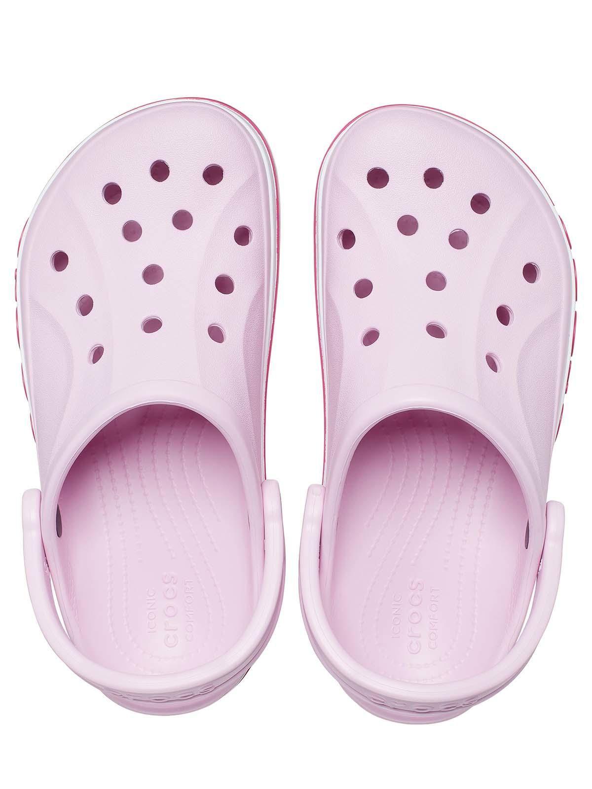 Zueco Crocs Mujer Bayaband Rosado-3