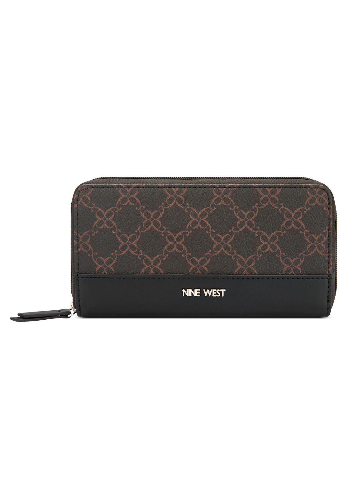 Billetera Whitley Zip Around Café Nine West-0