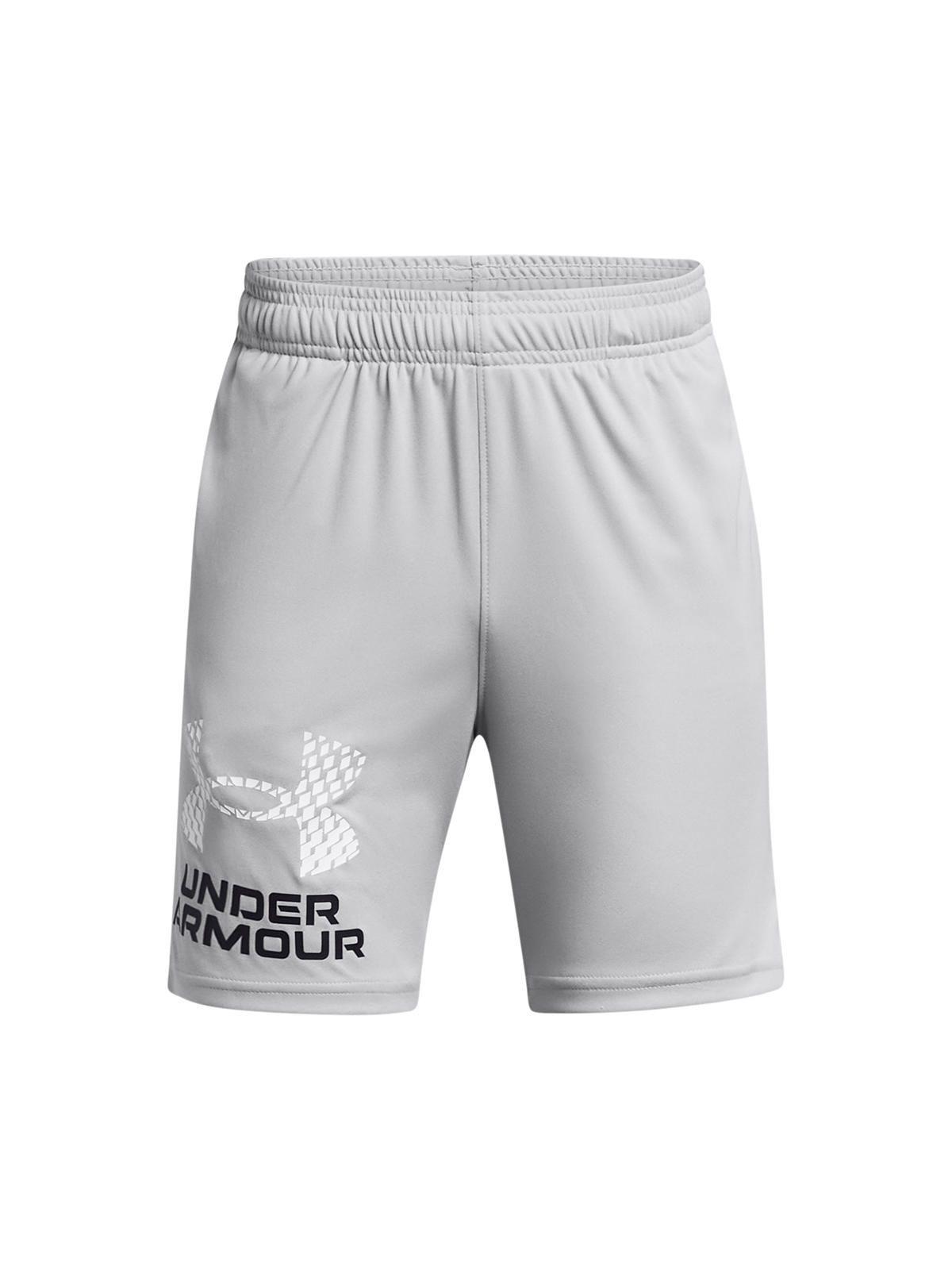 Shorts UA Tech para niño Gris-0