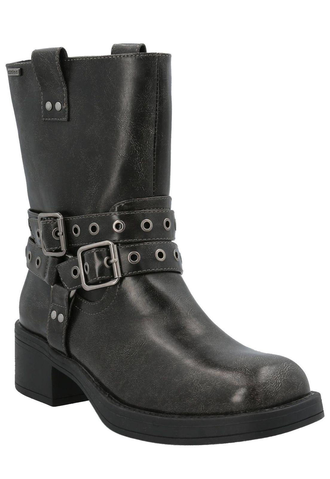 Botín Osasuna Mujer Gris Oscuro-0