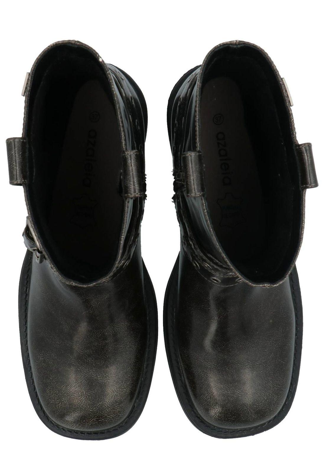 Botín Osasuna Mujer Gris Oscuro-7