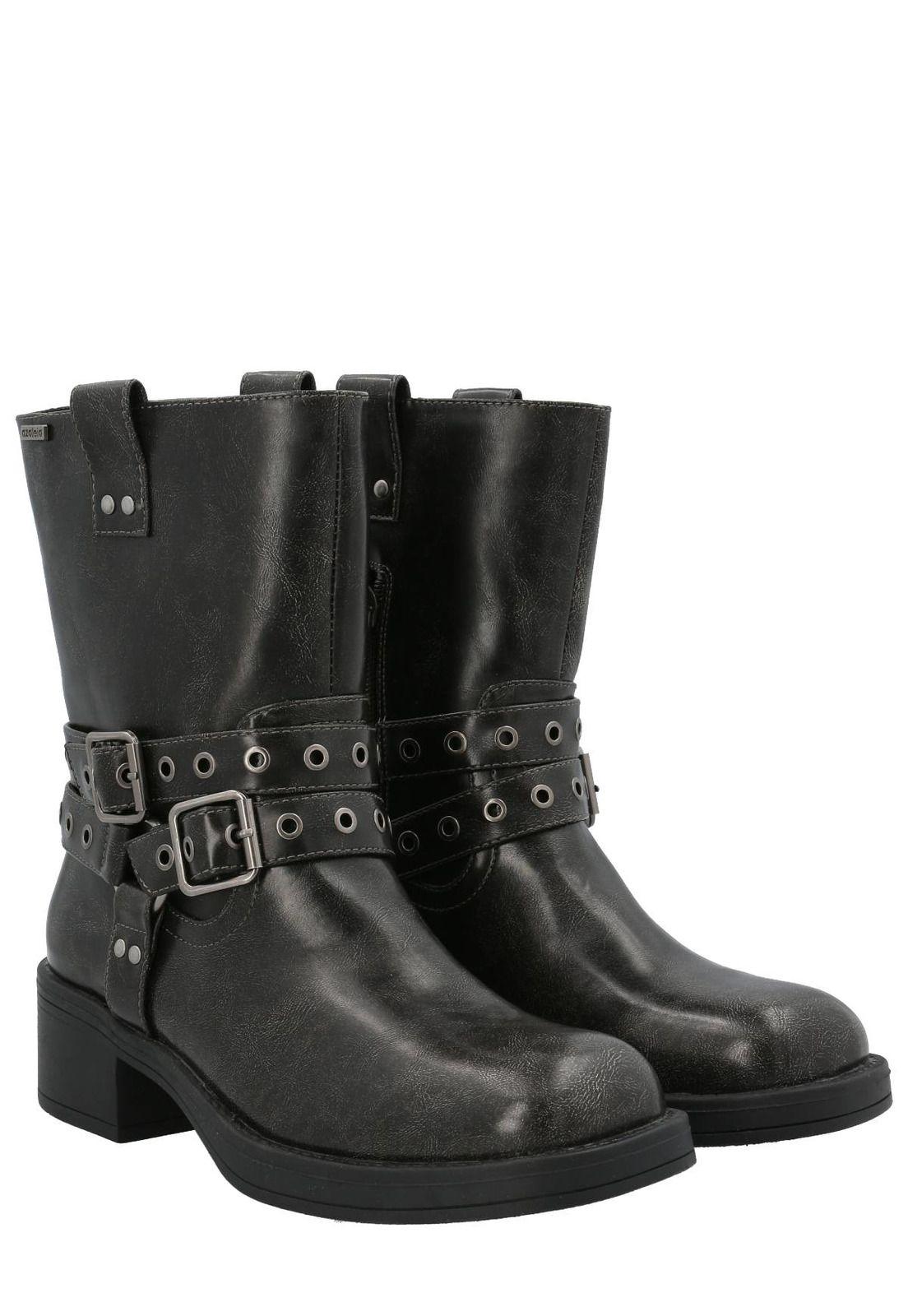 Botín Osasuna Mujer Gris Oscuro-8