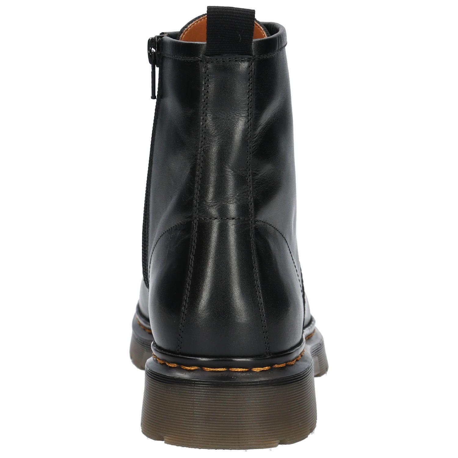 Botín escolar Cuero Julie negro Niña-7