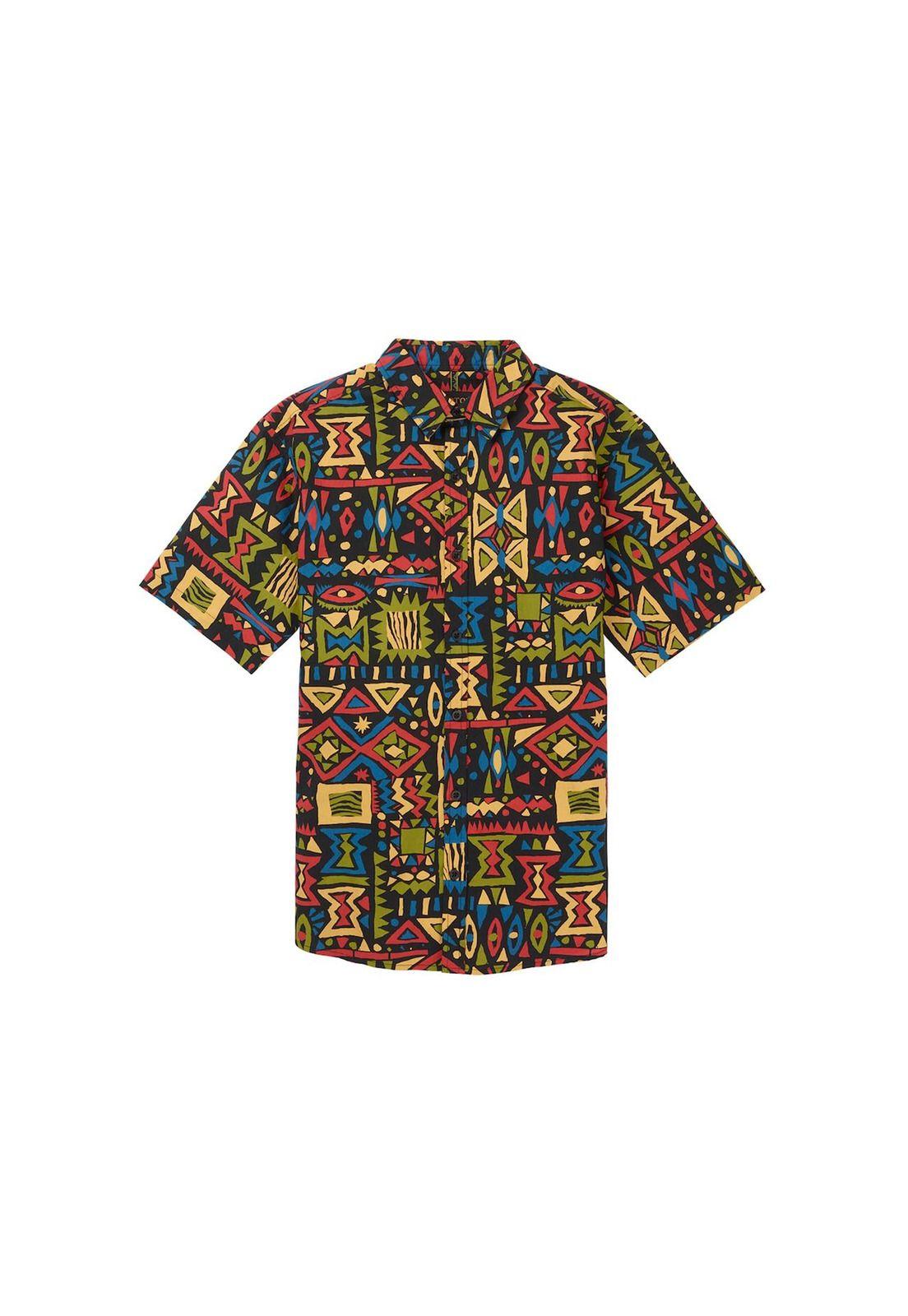 Camisa M/C  Hombre Mb Shabooya Camp Ss Outland Multicolor-0