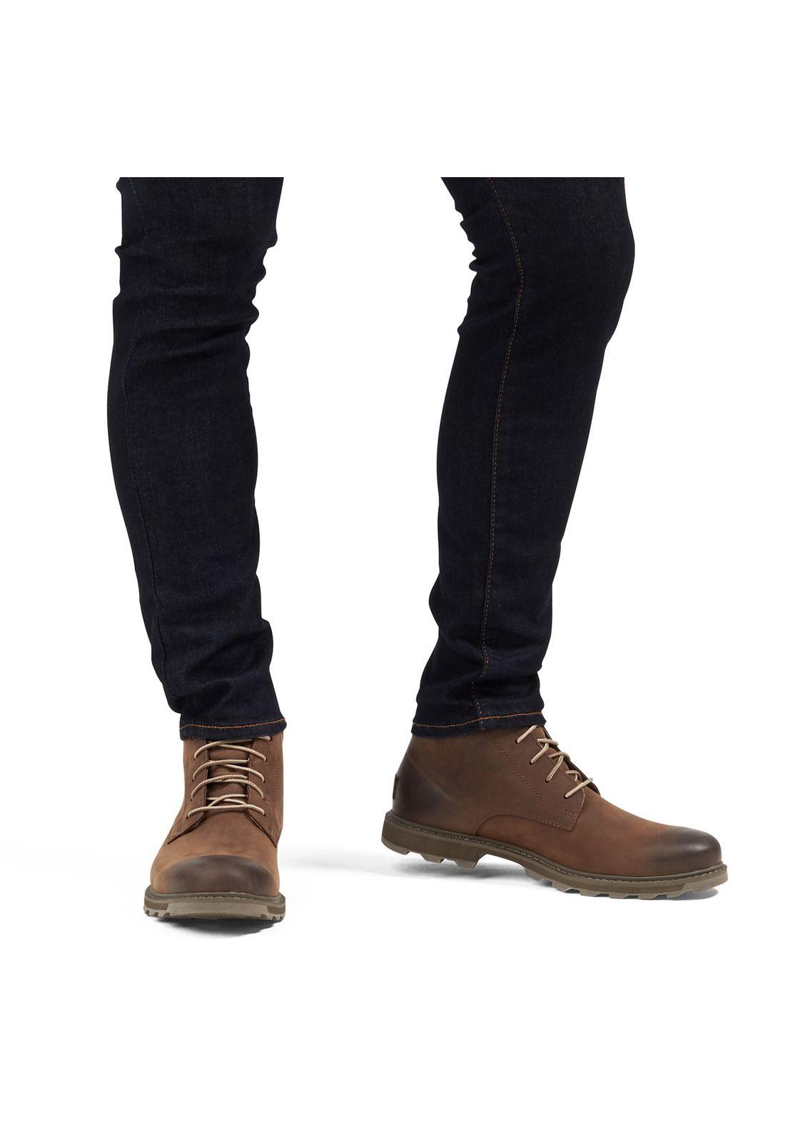 Botín Impermeable Madson Ii Chukka Wp Café Hombre-0