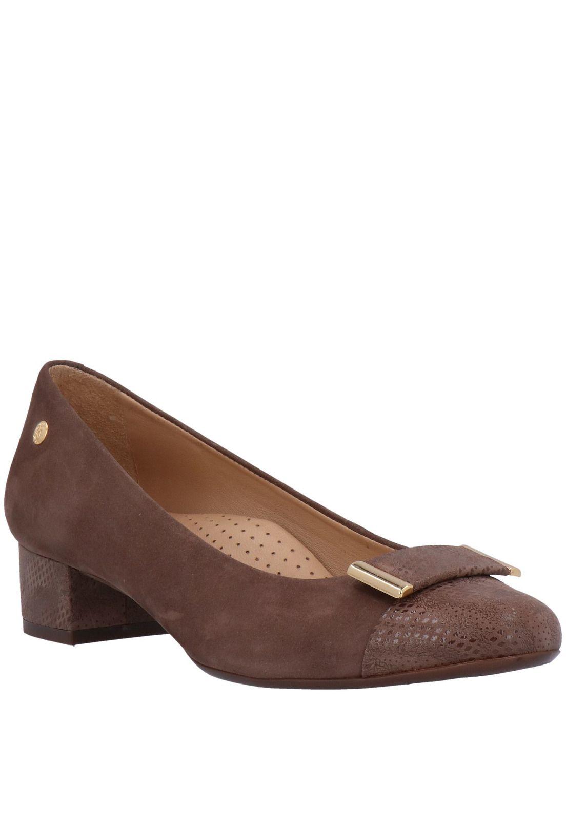 Zapato Mujer Cuero Commited Gris-0