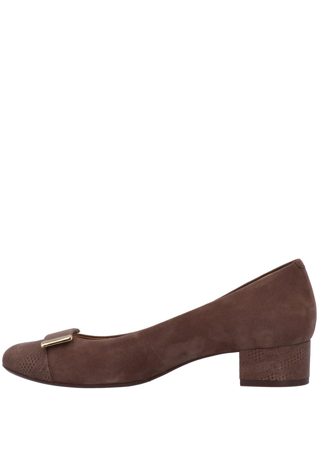 Zapato Mujer Cuero Commited Gris-4