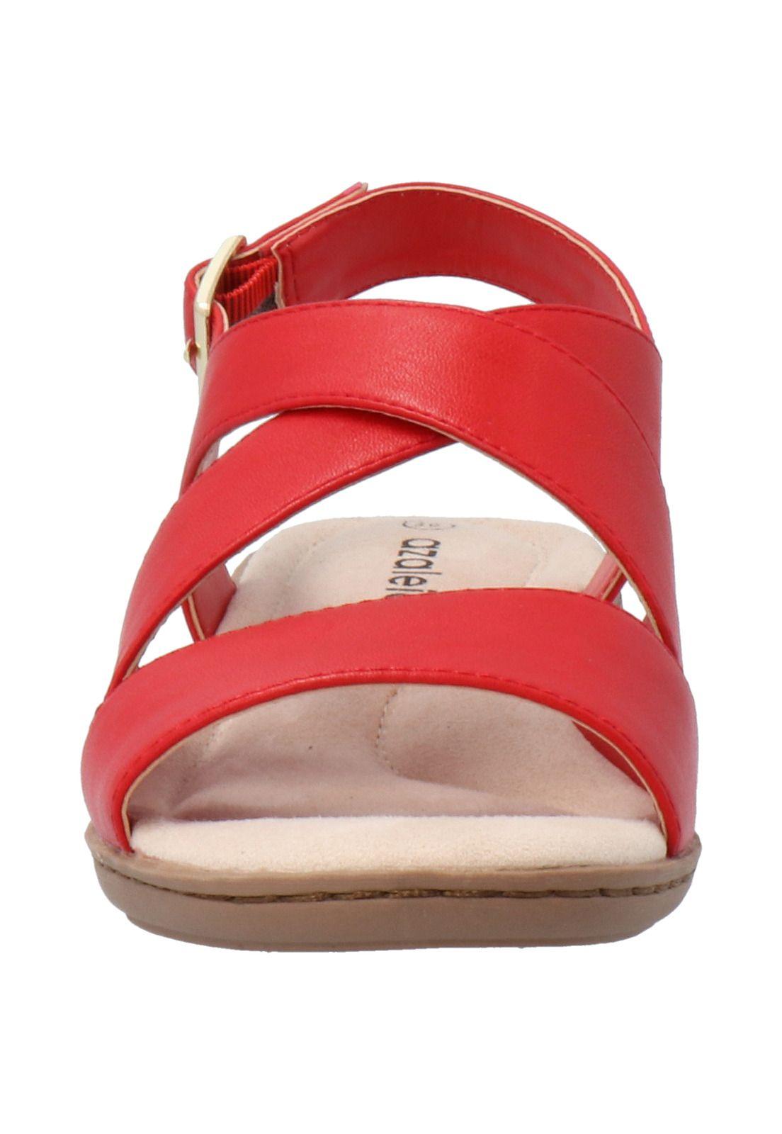 Sandalia Mujer Wiko Rojo-2