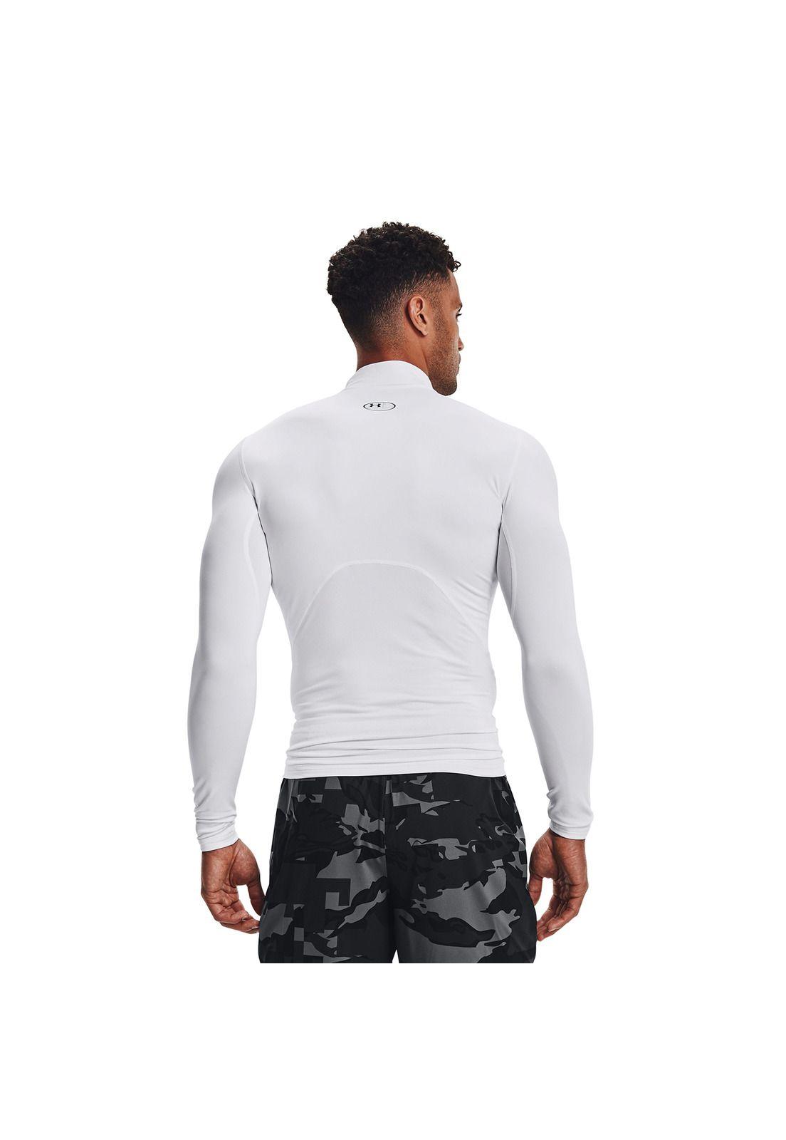 Primera capa ColdGear® para hombre Blanco-4