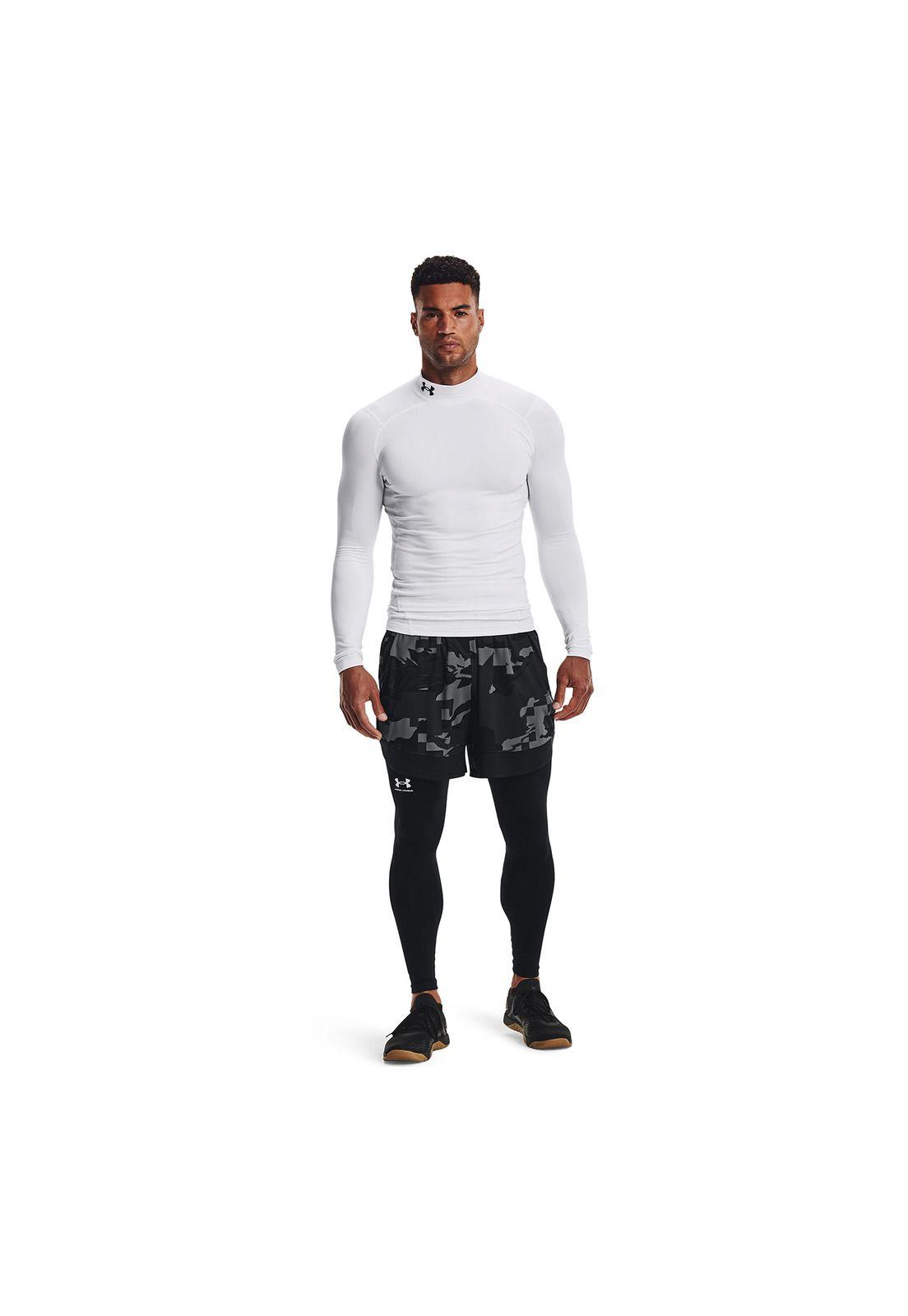 Primera capa ColdGear® para hombre Blanco-5