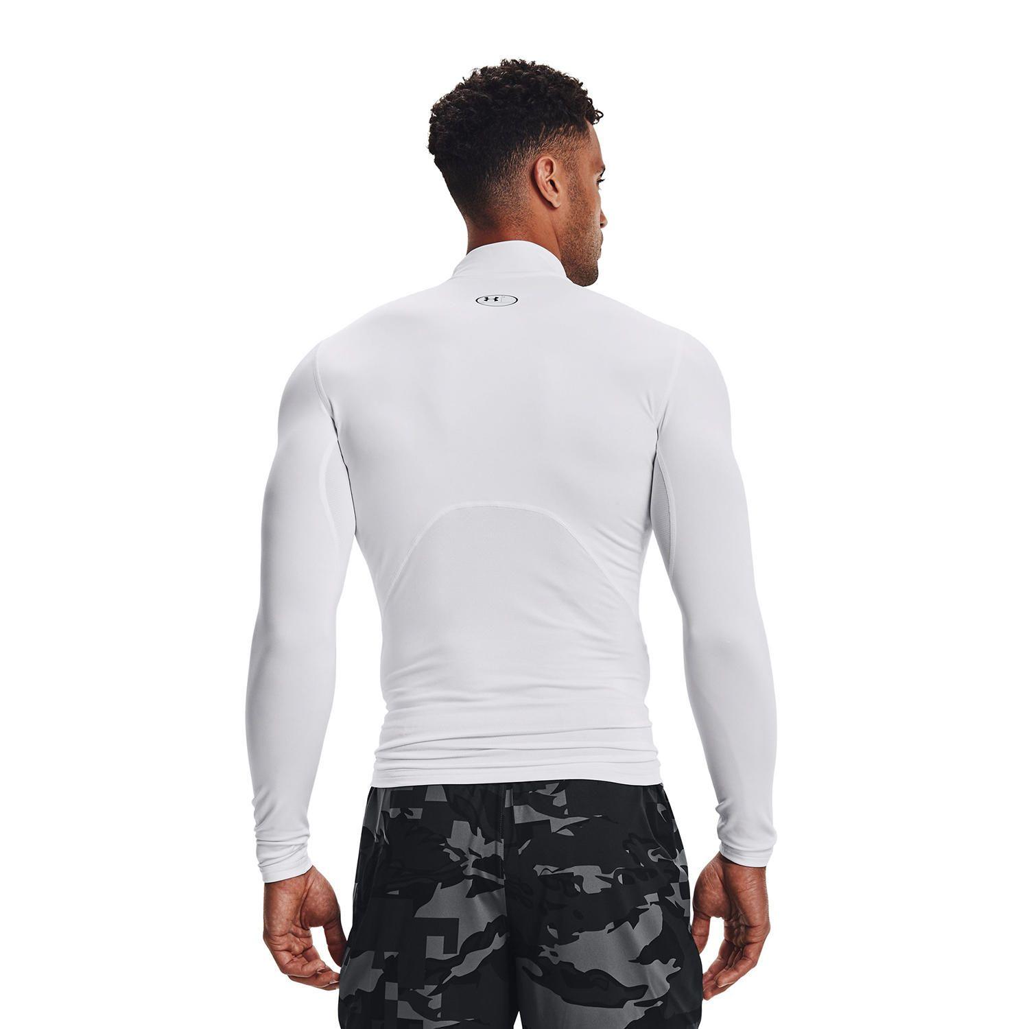 Primera capa ColdGear® para hombre Blanco-4