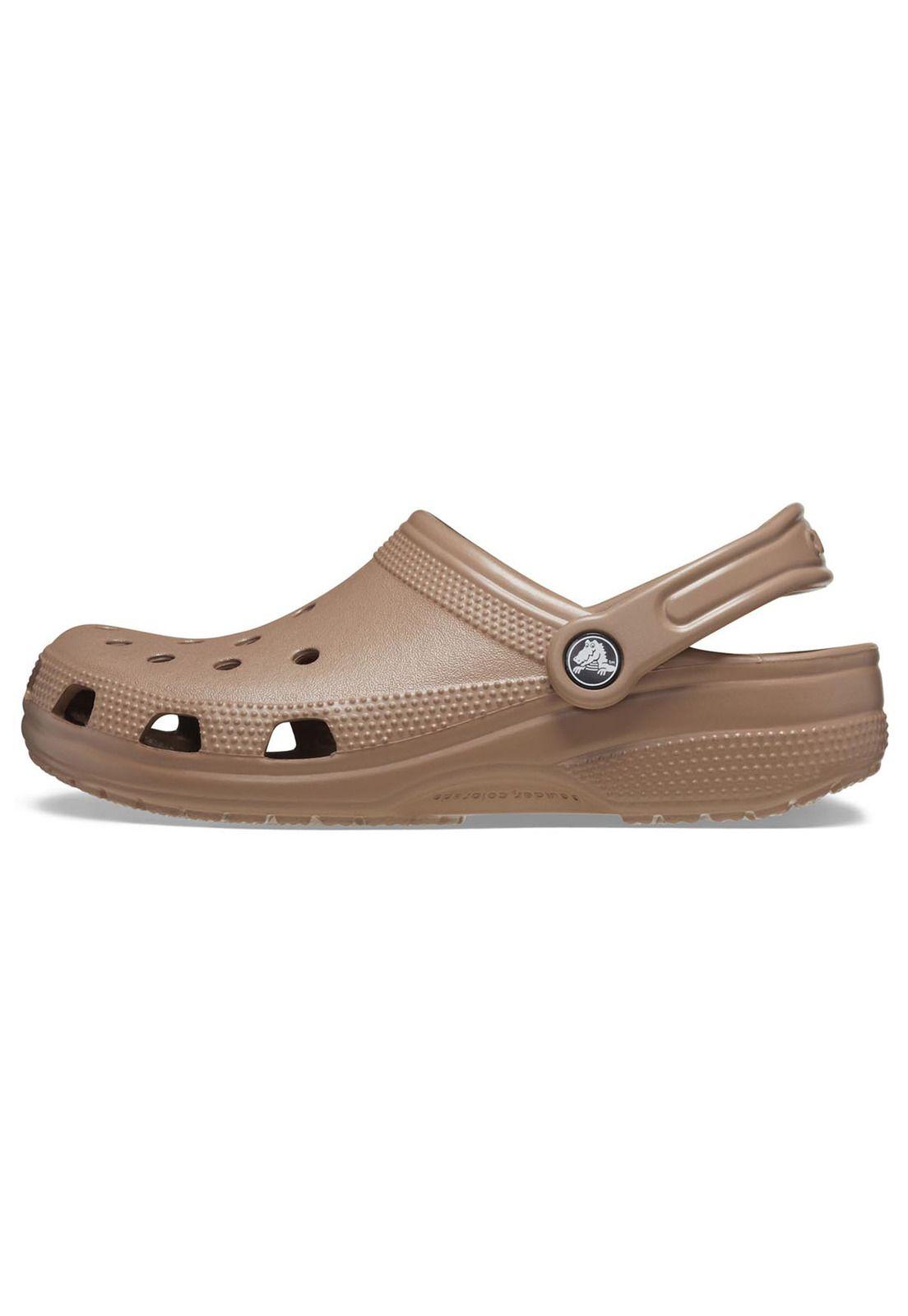 Zueco Crocs Hombre Classic Café-1