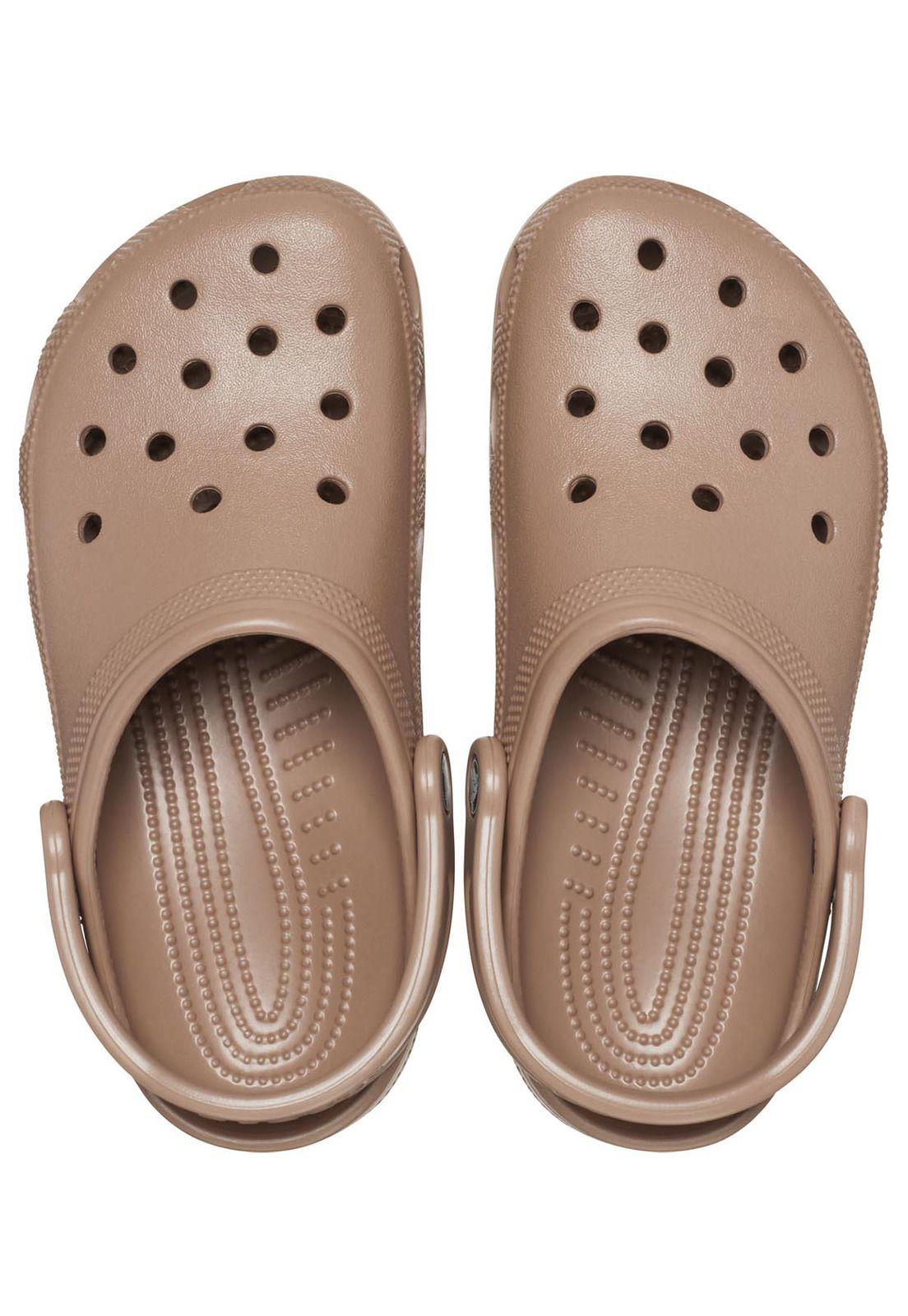 Zueco Crocs Hombre Classic Café-3