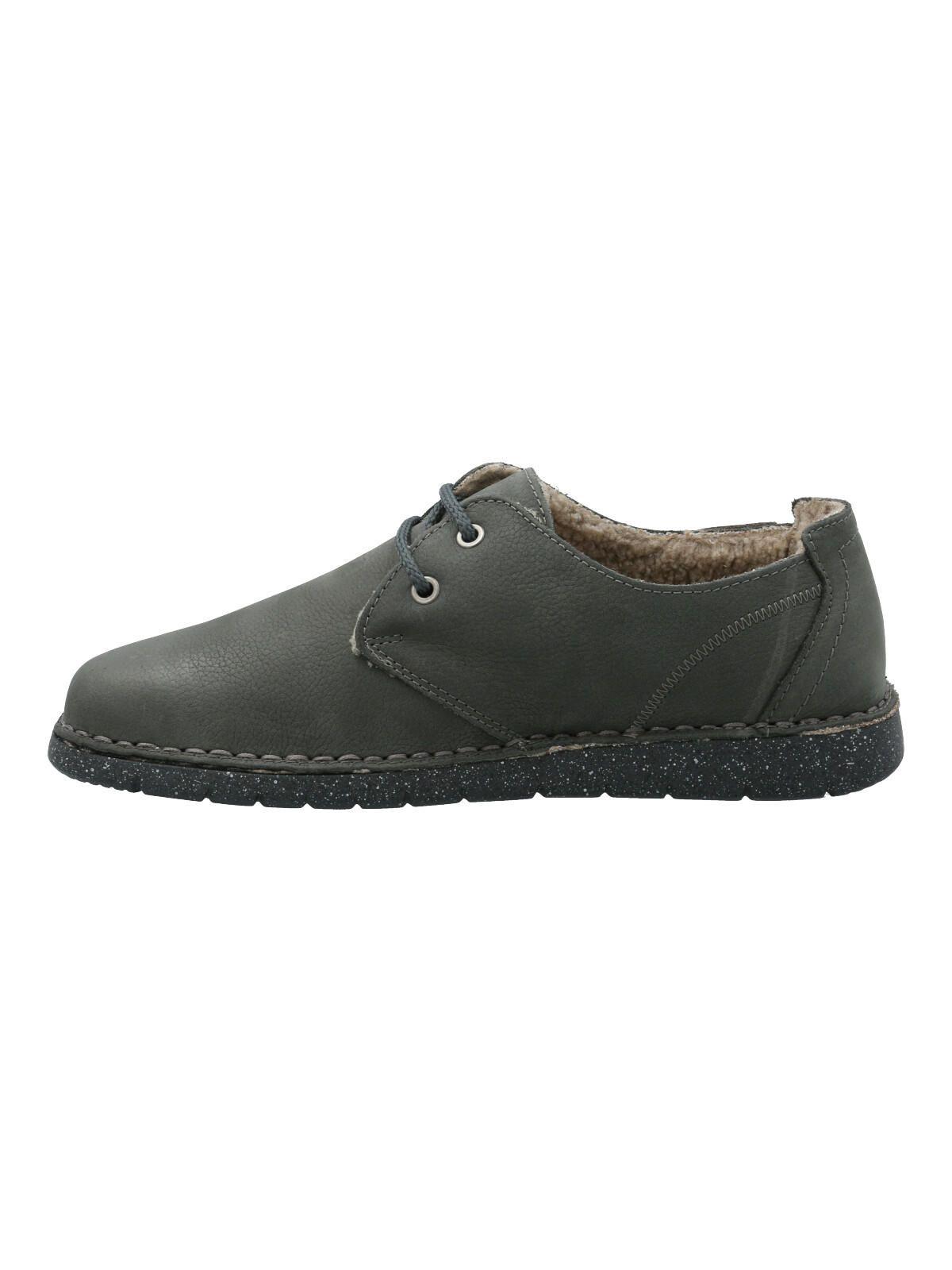 Zapato Cuero Hombre Luka Gris-5