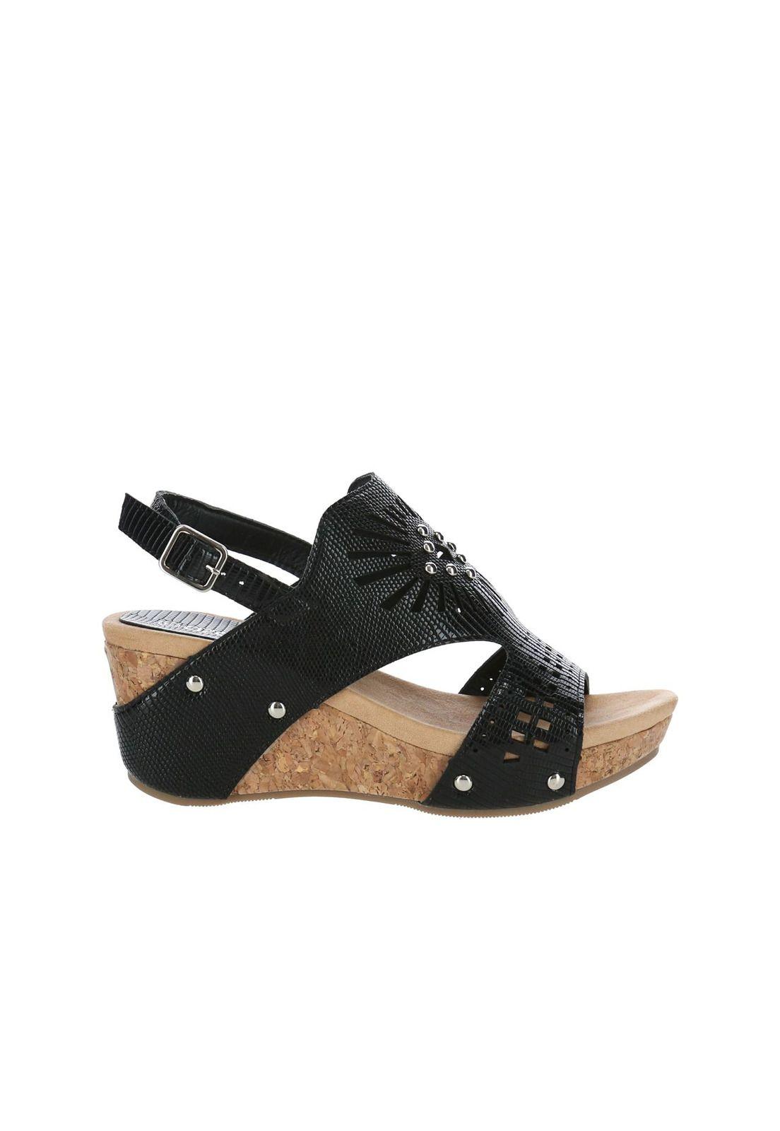 Sandalia Mujer Grape Negro-0