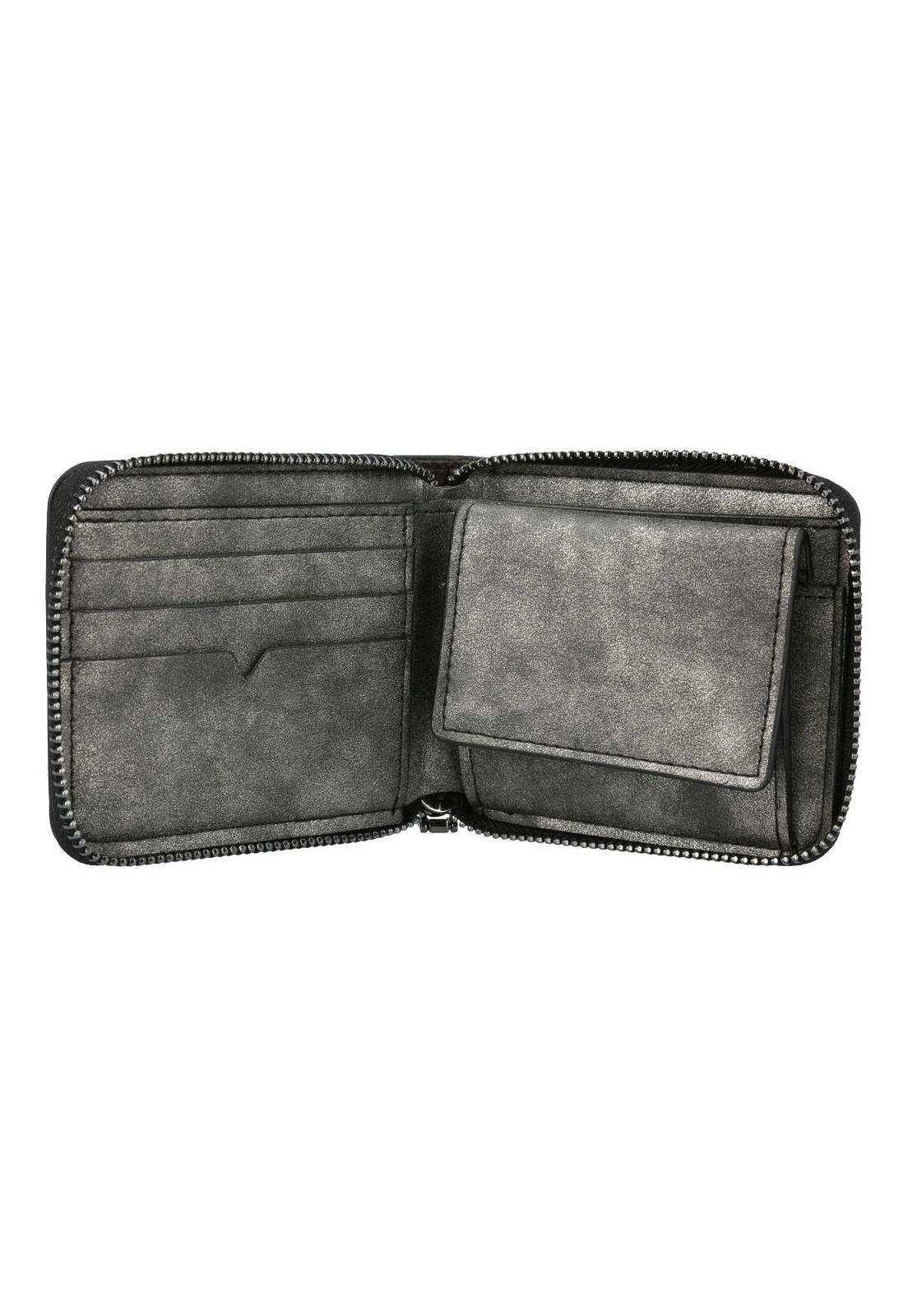 Billeteras Studs Wallet Mujer Negro-2