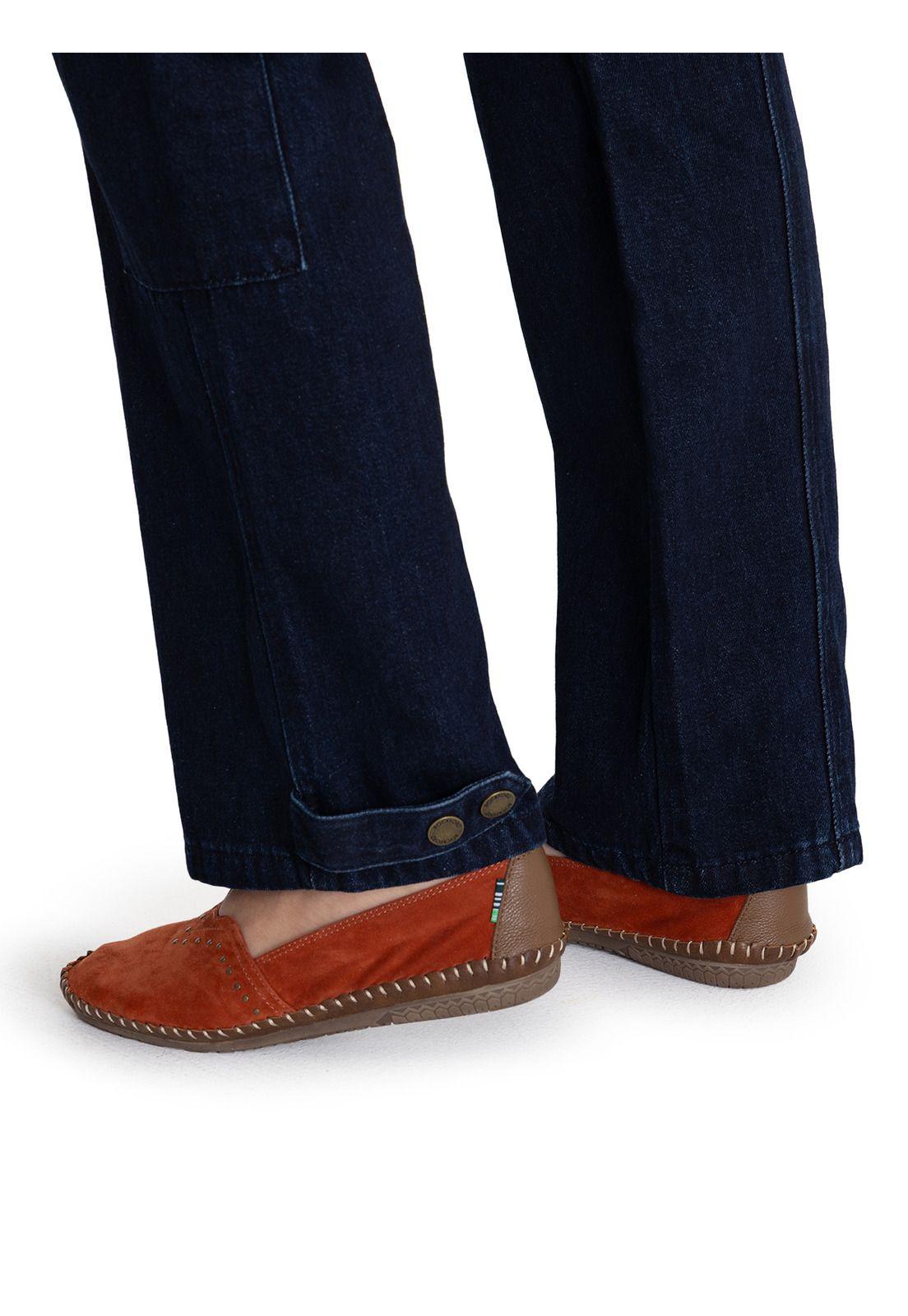 Jeans Algodón Orgánico Azul Noa Mujer -8