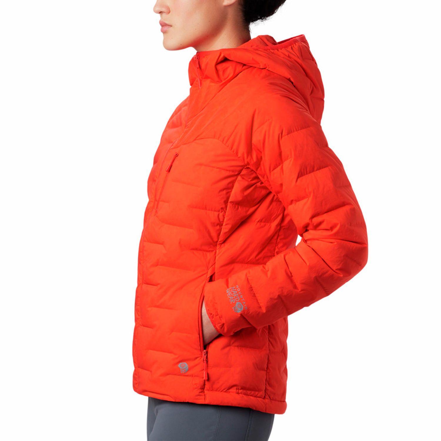Parka Mujer Superds Stretchdown Red-1