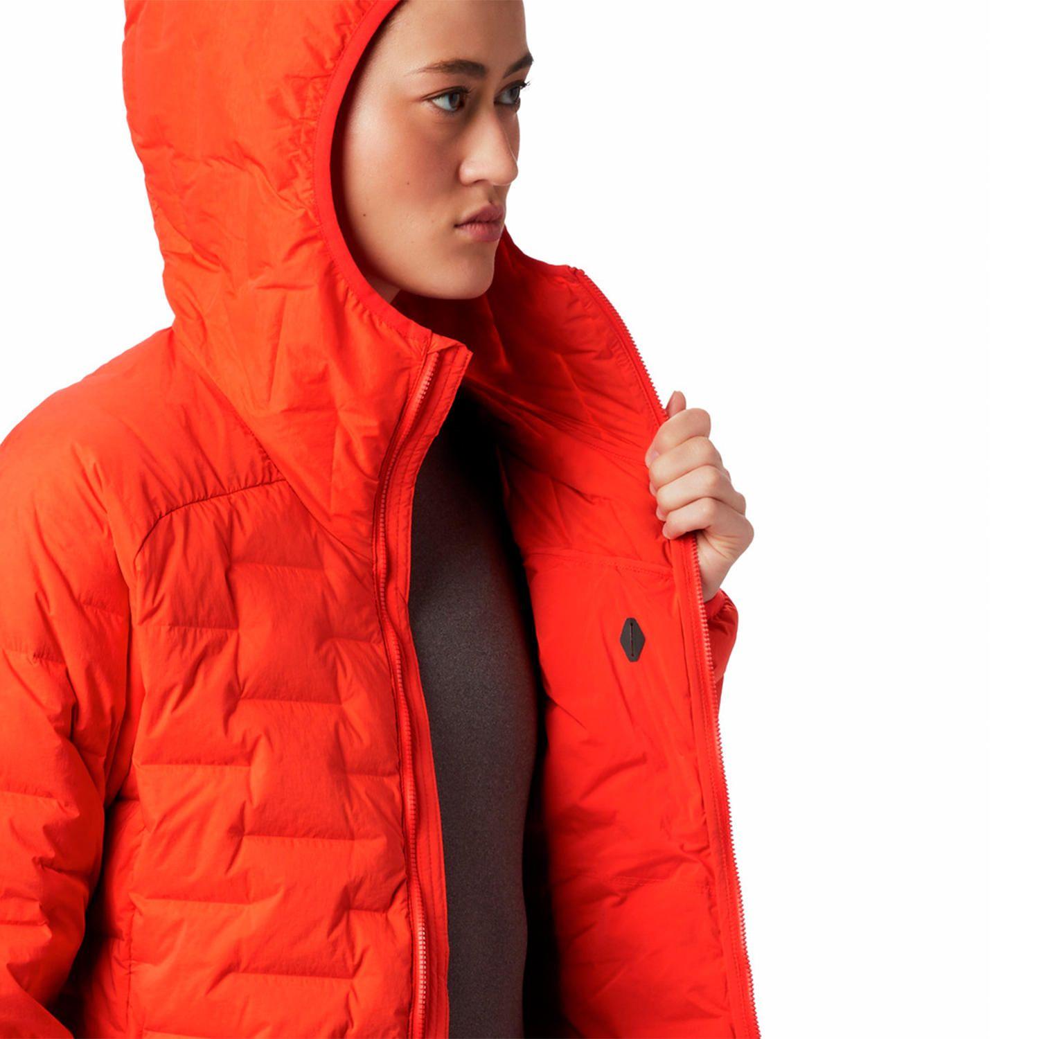 Parka Mujer Superds Stretchdown Red-3