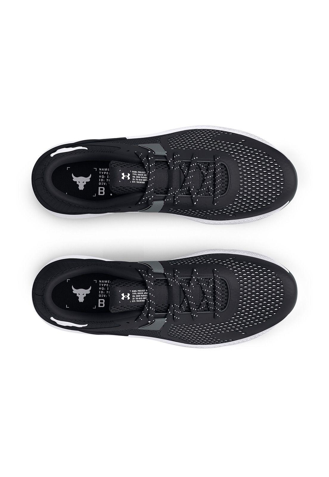 Zapatilla Unisex UA Project Rock Bsr Negro-4