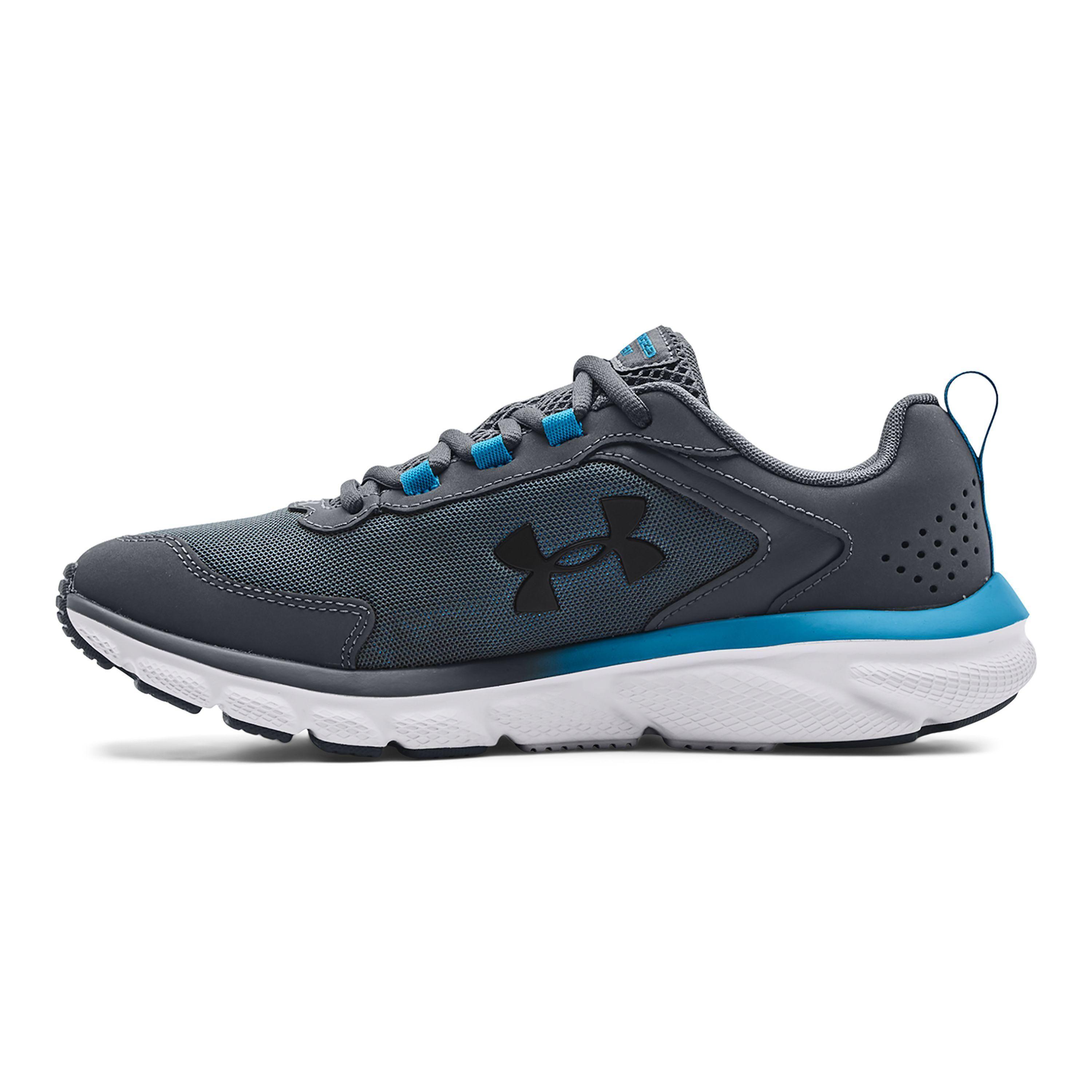 Zapatilla Hombre Ua Charged Assert 9 Gris-1