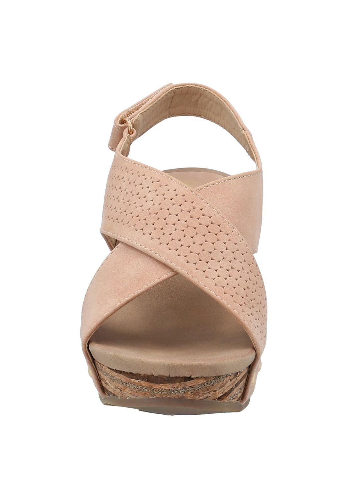 Sandalia Mujer Elfried Rosa-2