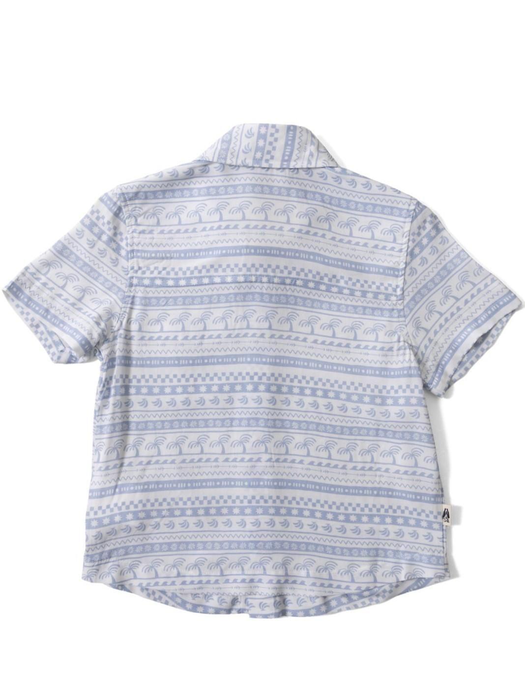 Camisa Manga Corta Niño Aura Blanco-1