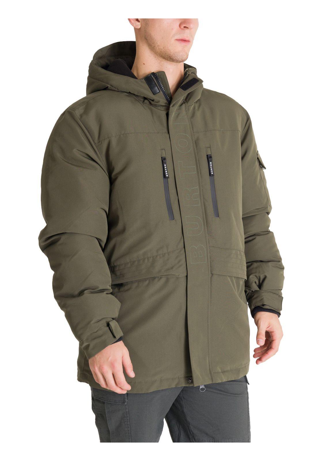 Parka impermeable Hombre Utility Verde Burton-0