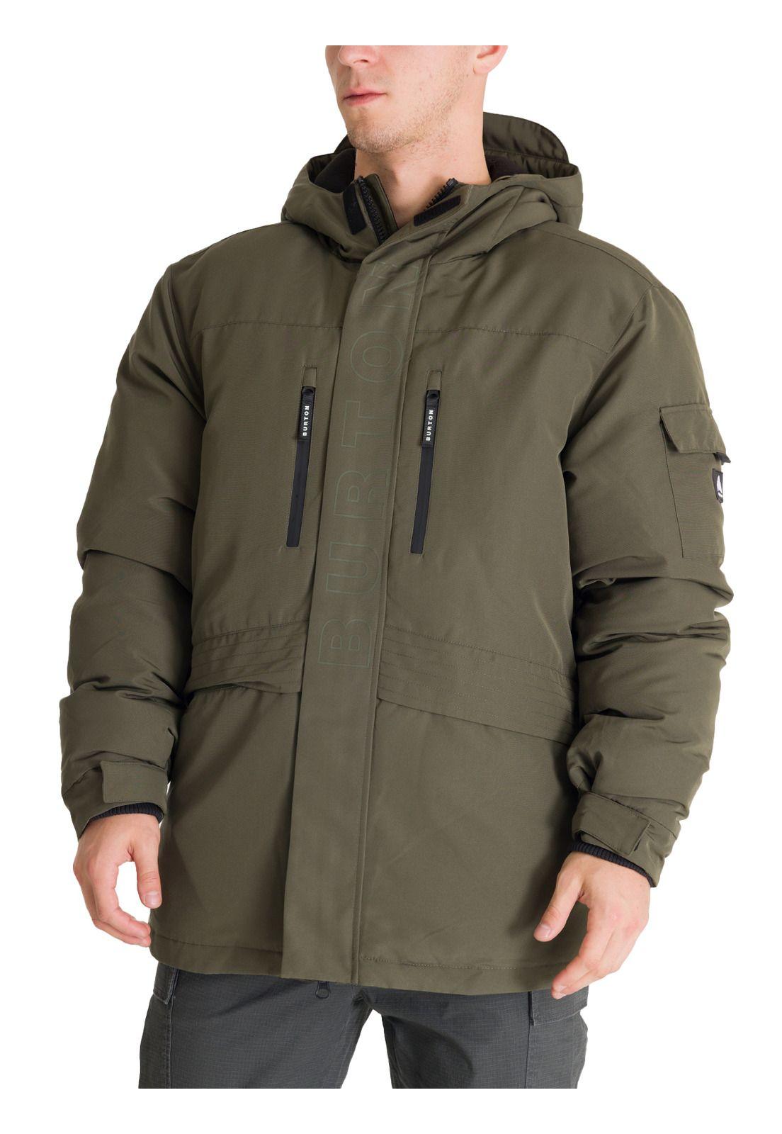 Parka impermeable Hombre Utility Verde Burton-1