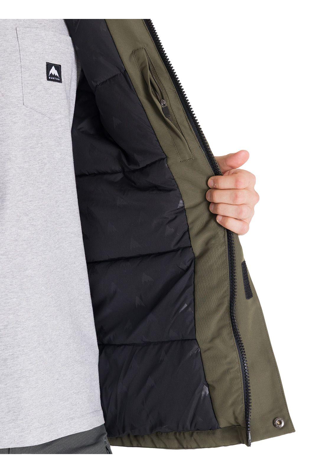Parka impermeable Hombre Utility Verde Burton-5