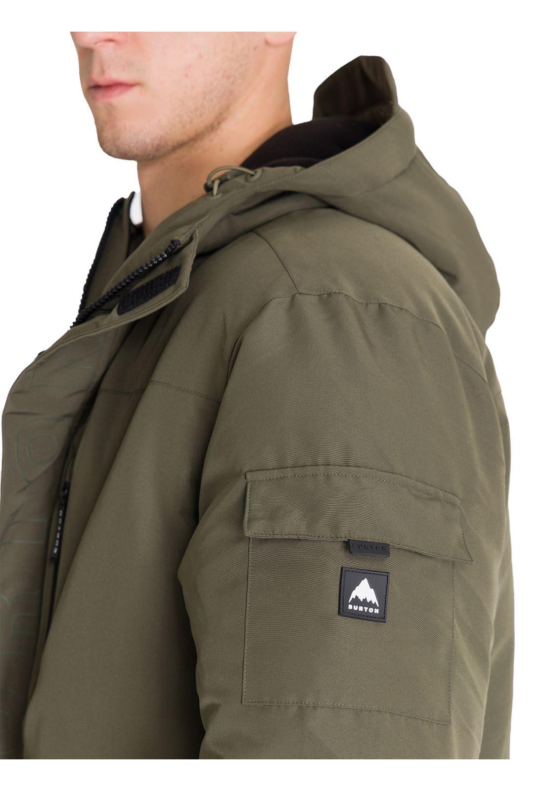 Parka impermeable Hombre Utility Verde Burton-6