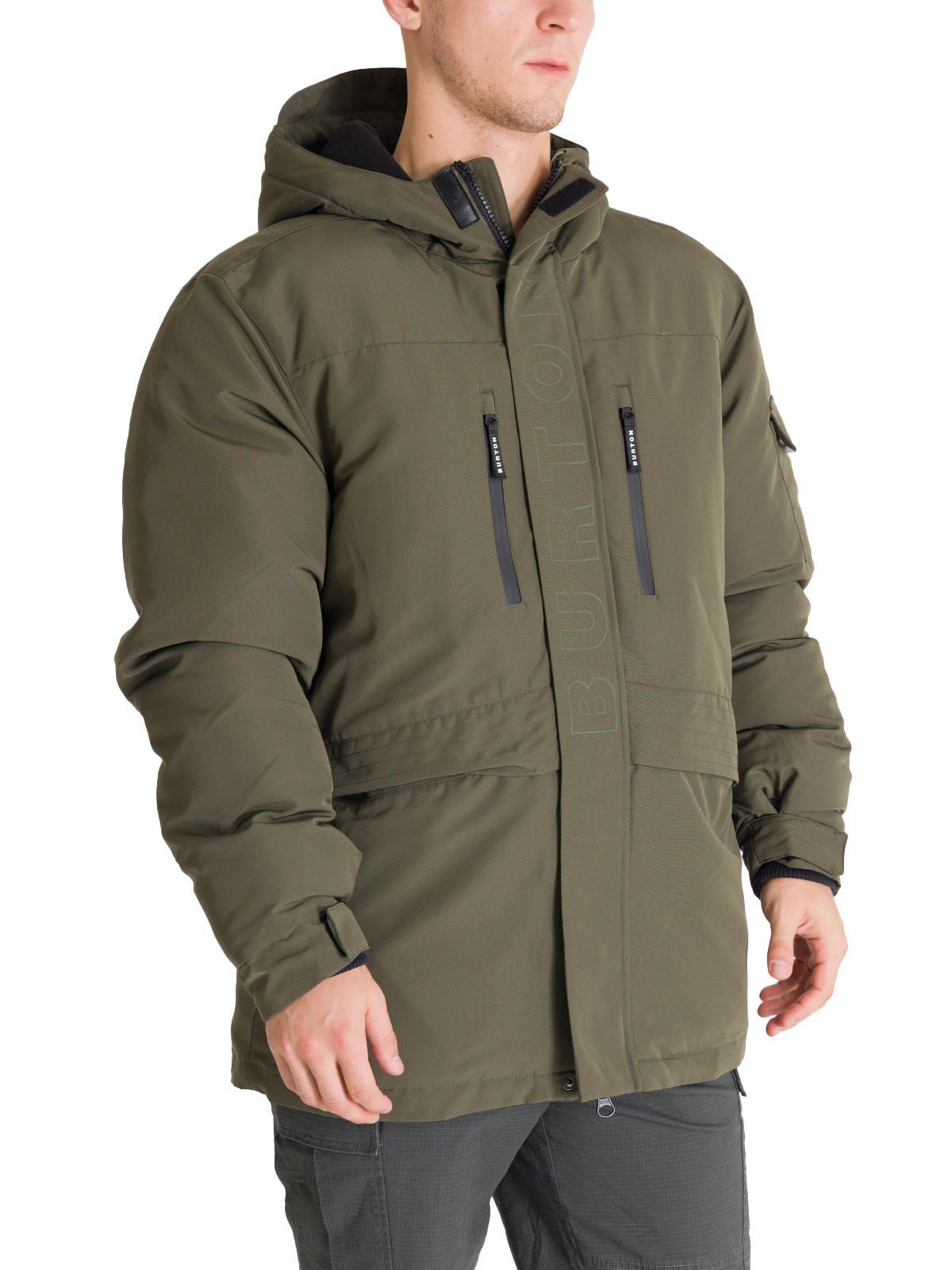 Parka impermeable Hombre Utility Verde Burton-0