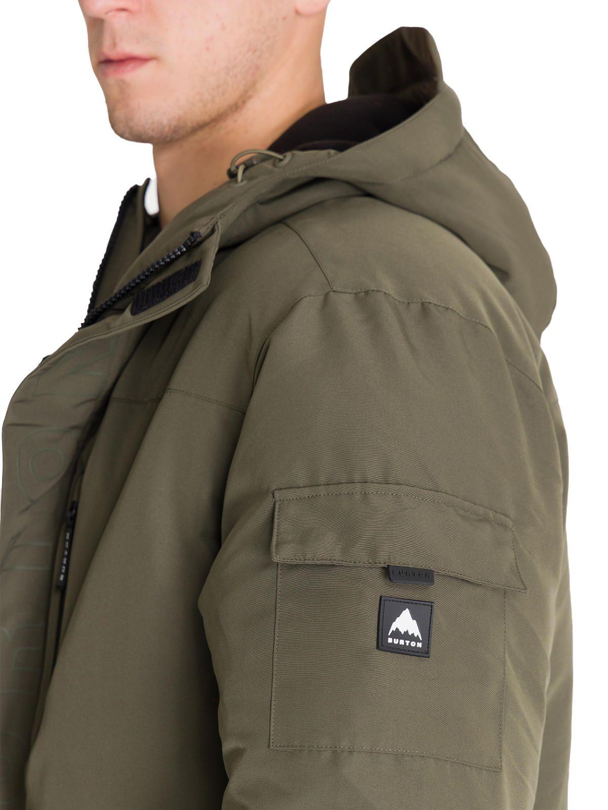 Parka impermeable Hombre Utility Verde Burton-6