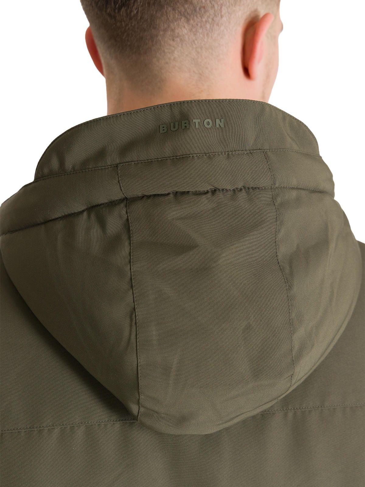 Parka impermeable Hombre Utility Verde Burton-7